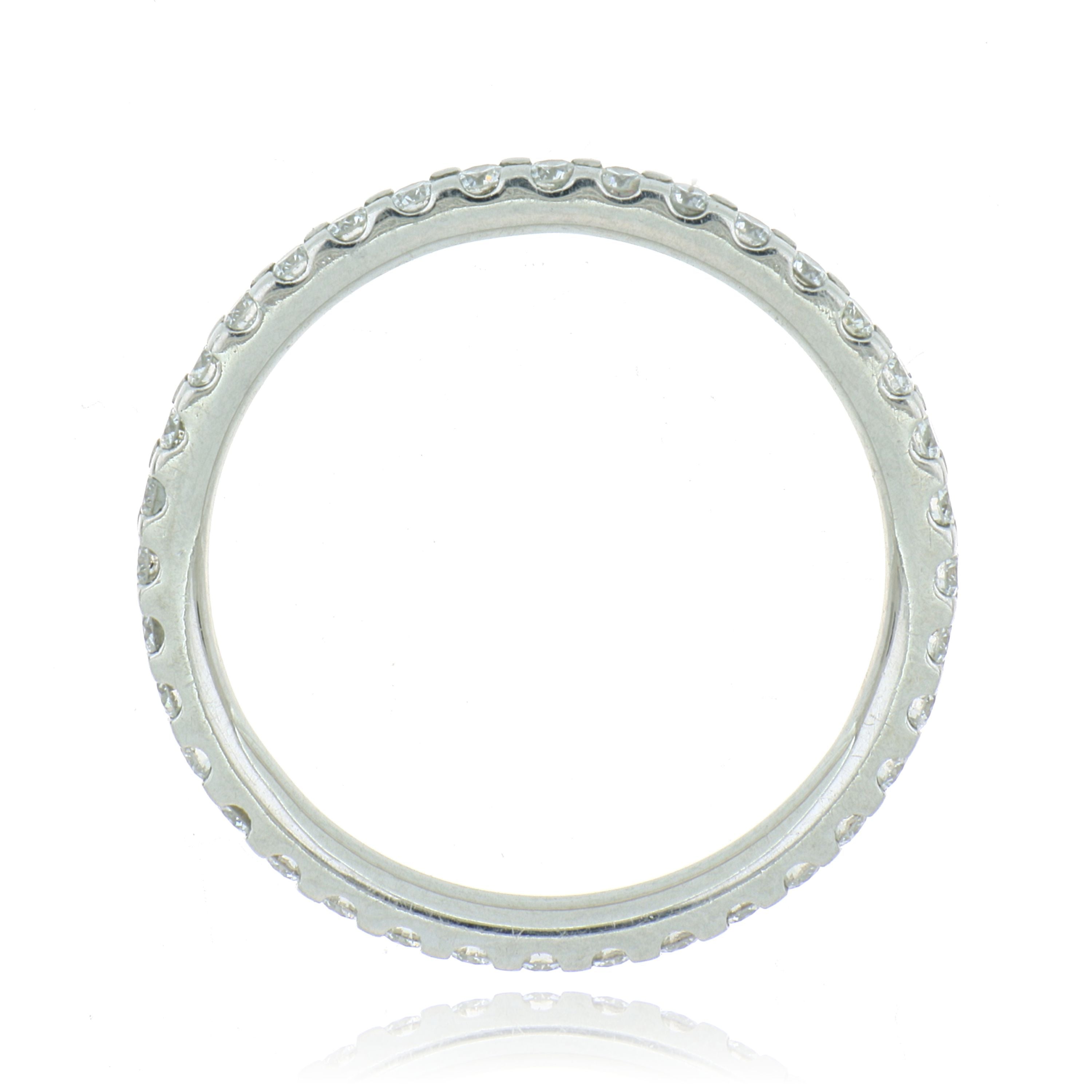 Platinum Diamond Eternity Band - Charles Koll Jewelers