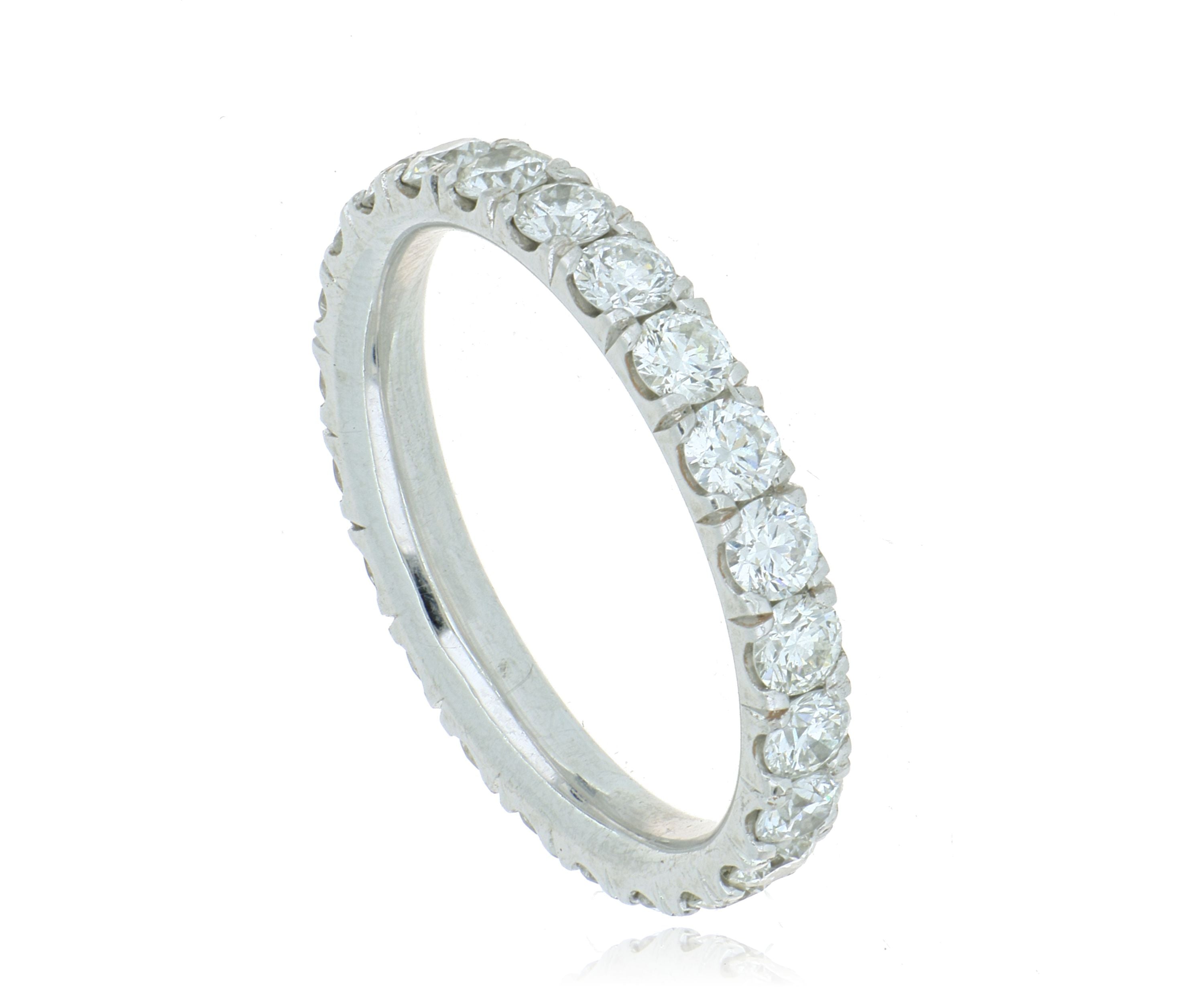 Platinum Diamond Eternity Band - Charles Koll Jewelers