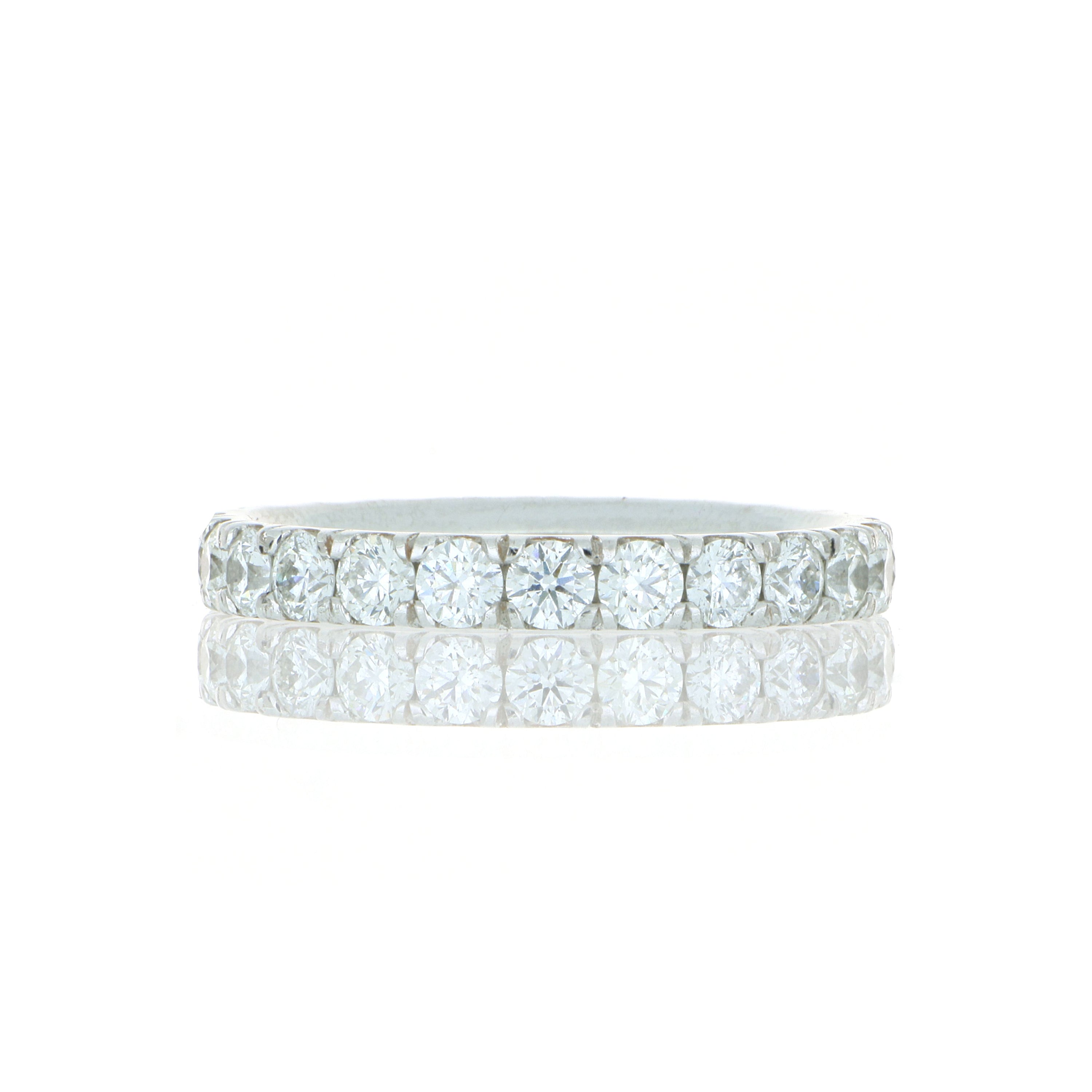 Platinum Diamond Eternity Band