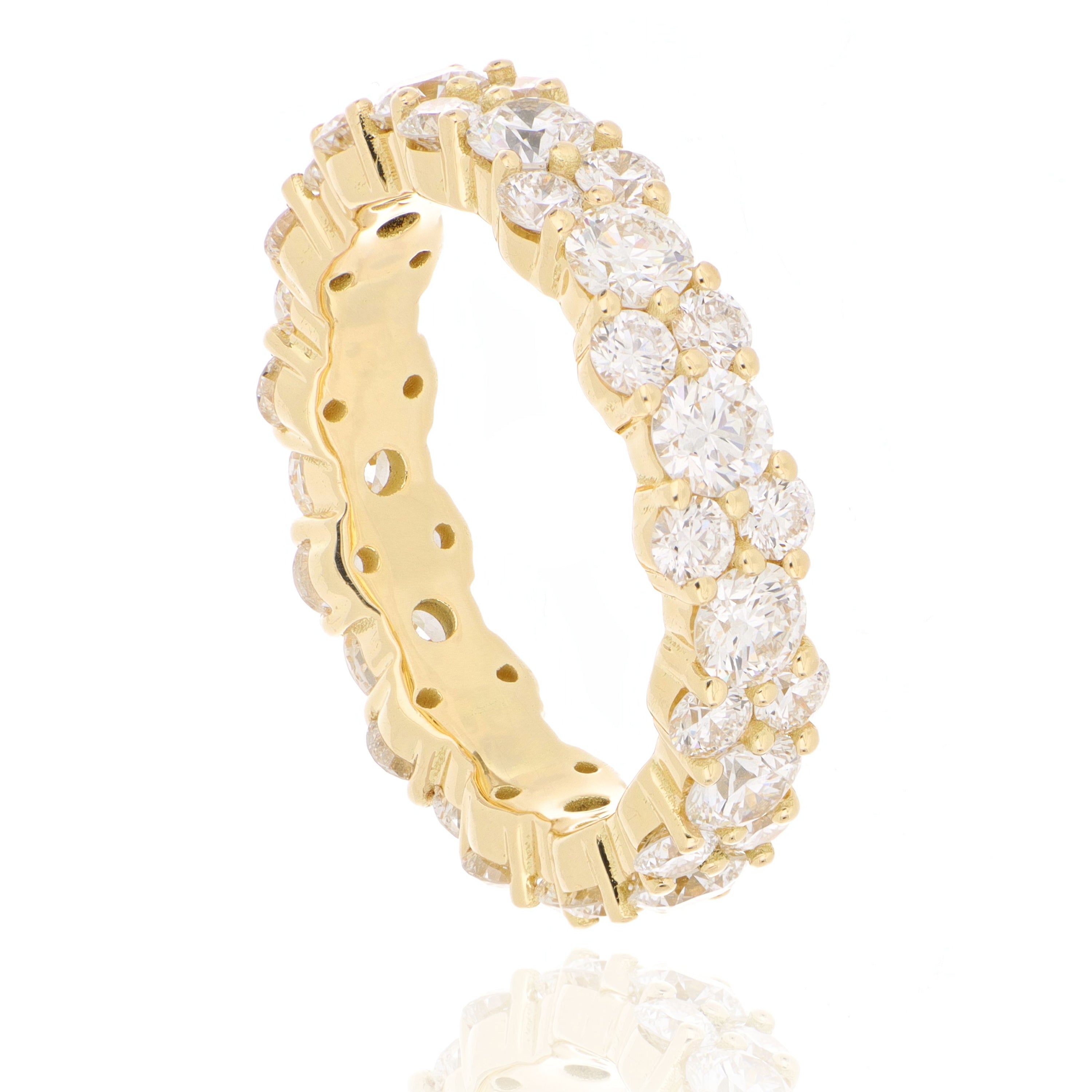 18k Yellow Gold Diamond Ring - Charles Koll Jewelers