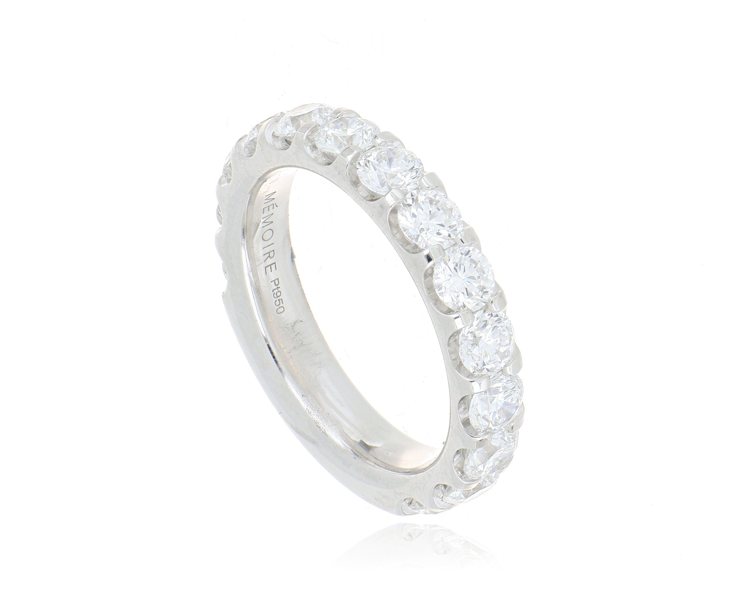 Platinum Odessa 3/4 Diamond Ring - Charles Koll Jewelers