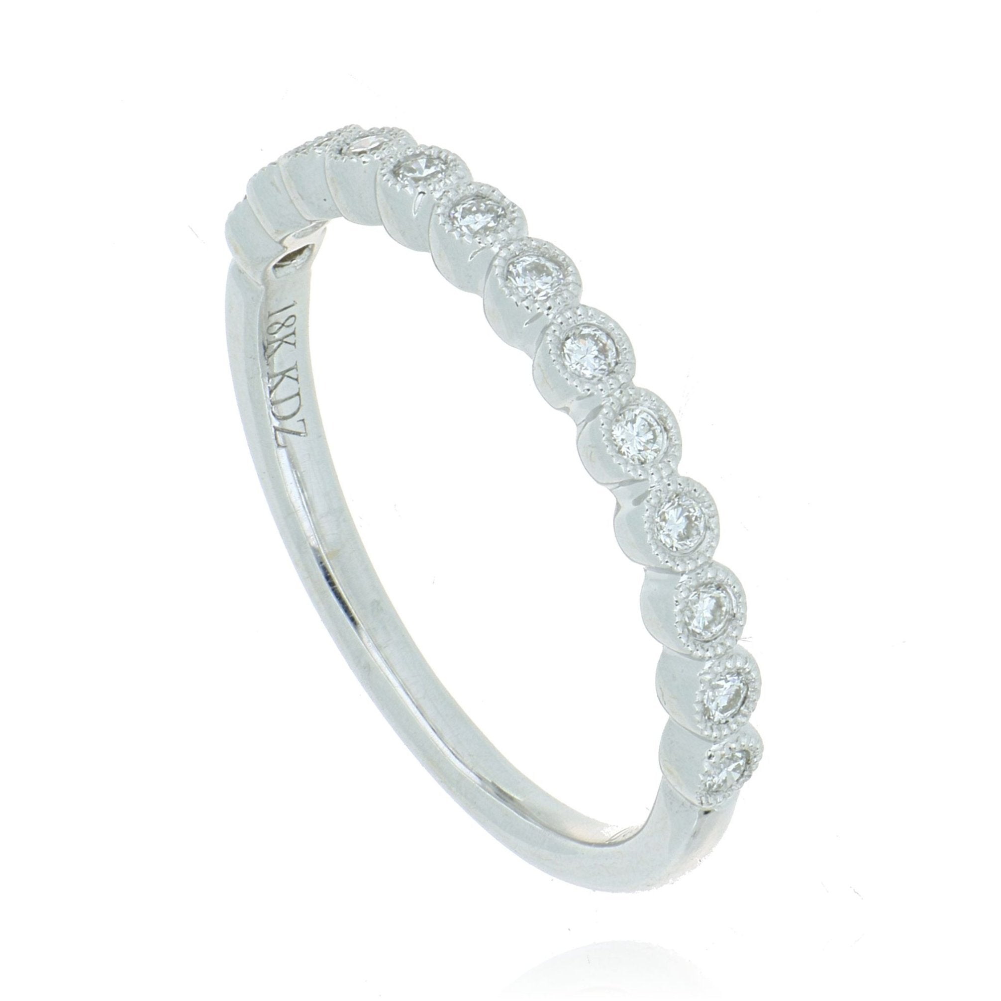 18k White Gold Diamond Ring - Charles Koll Jewelers