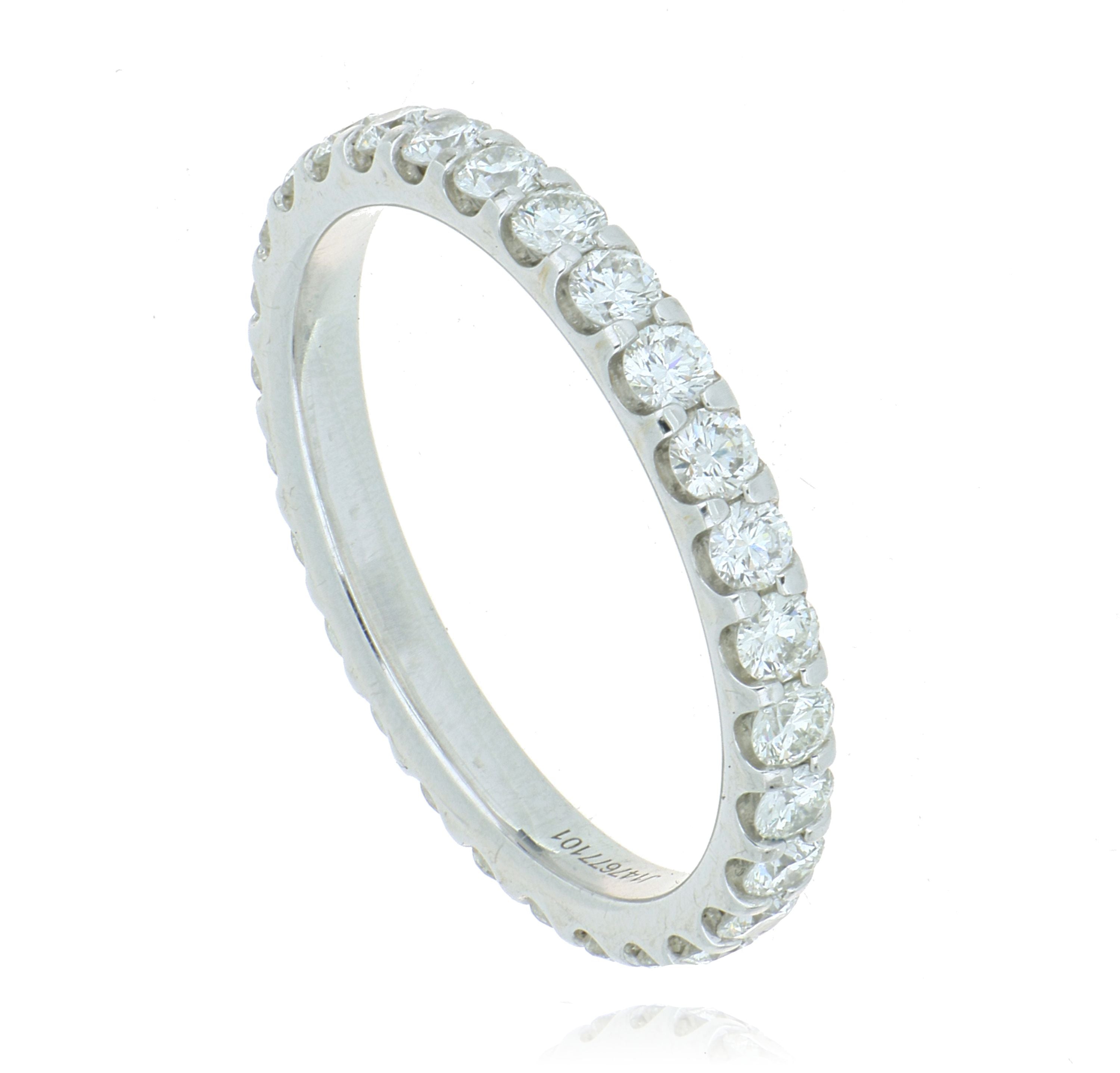 Platinum Diamond Eternity Wedding Band