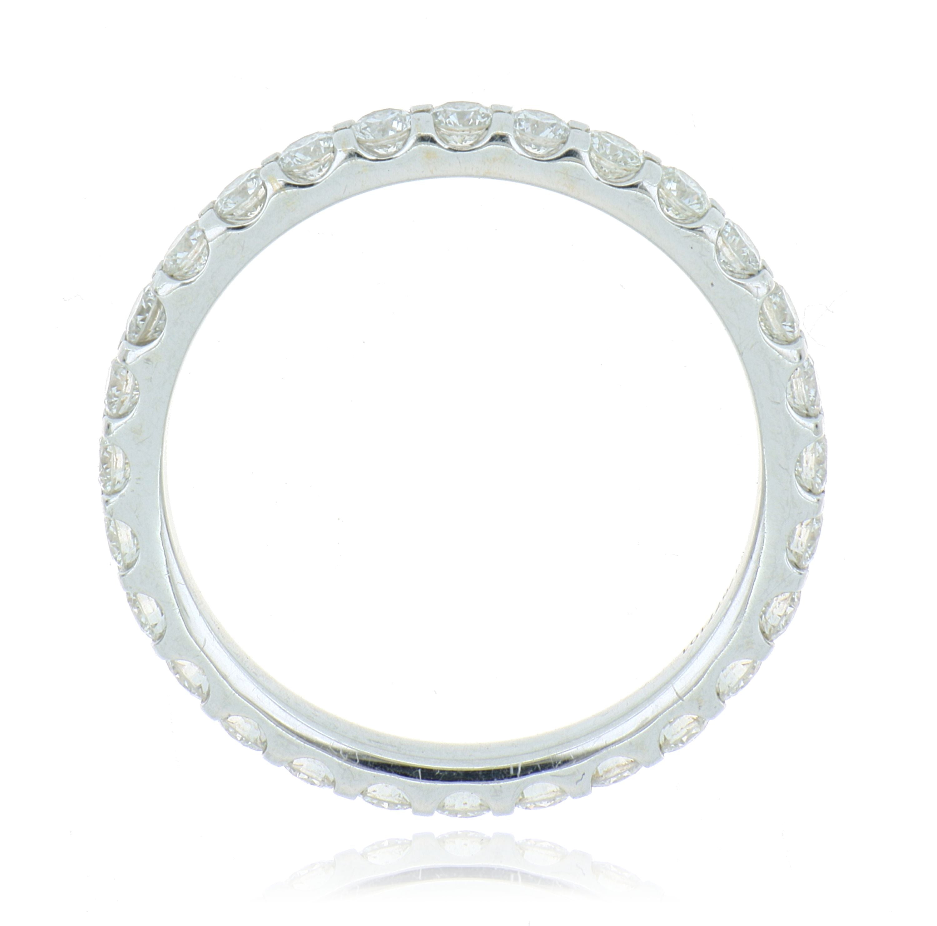 Platinum Diamond Eternity Wedding Band