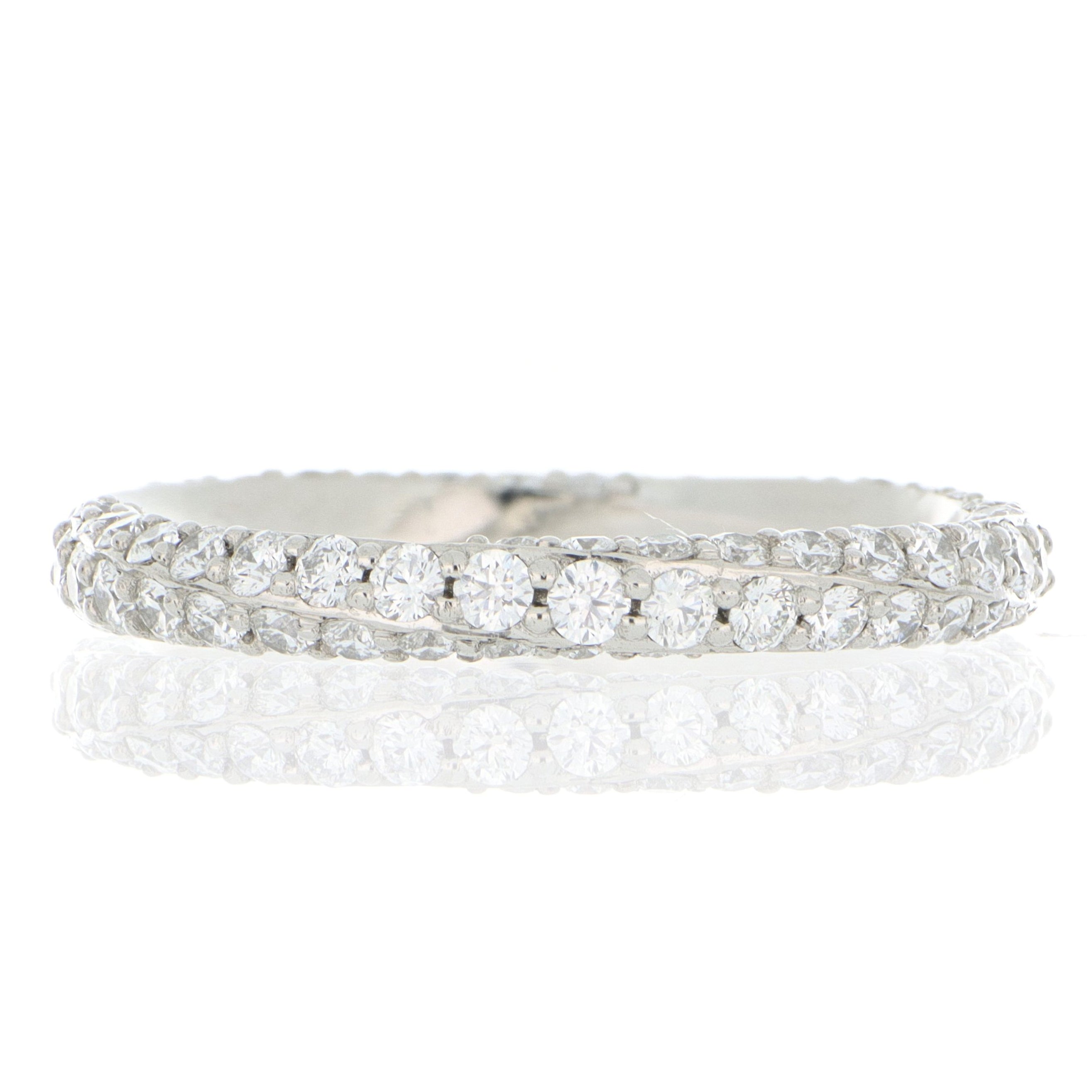 Platinum Diamond Wedding Band