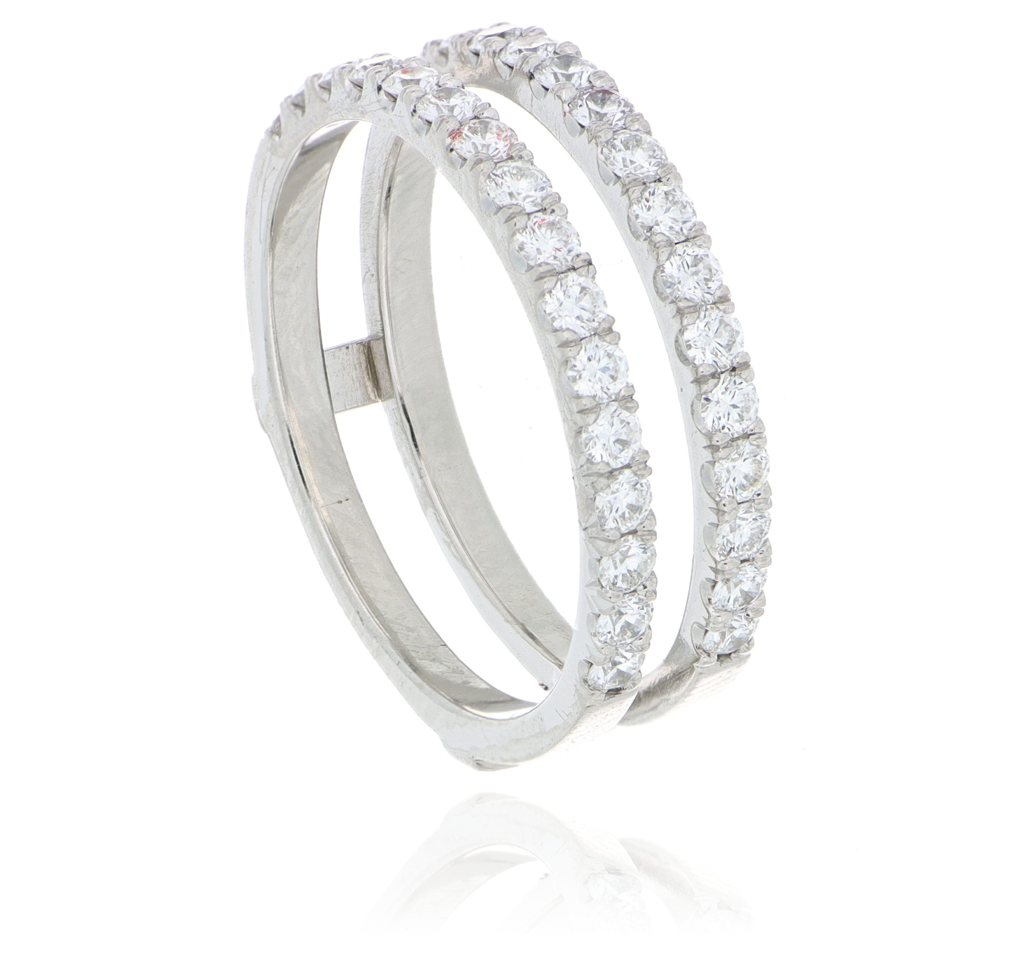 Platinum Diamond Engagement Ring Enhancer