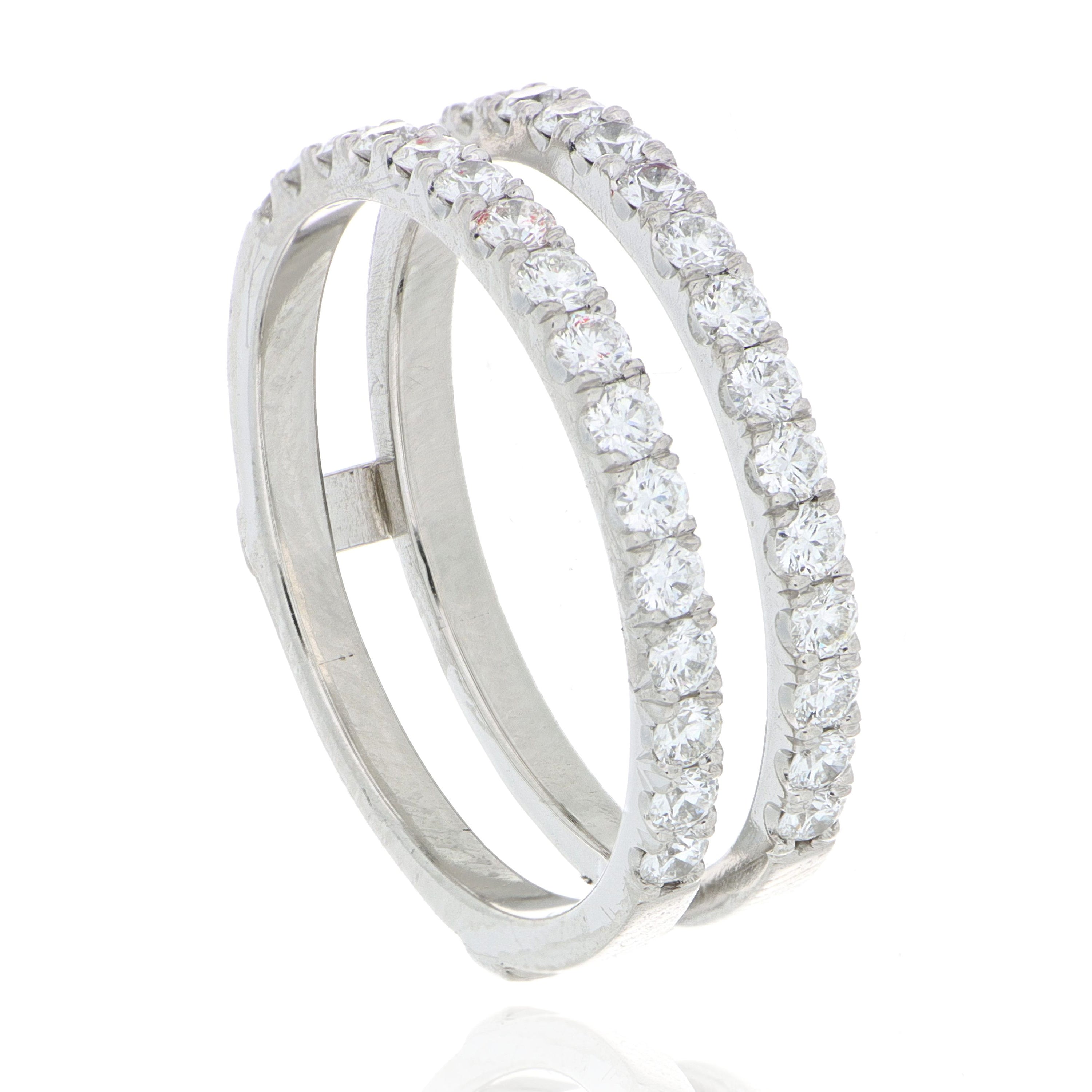 Platinum Diamond Engagement Ring Enhancer