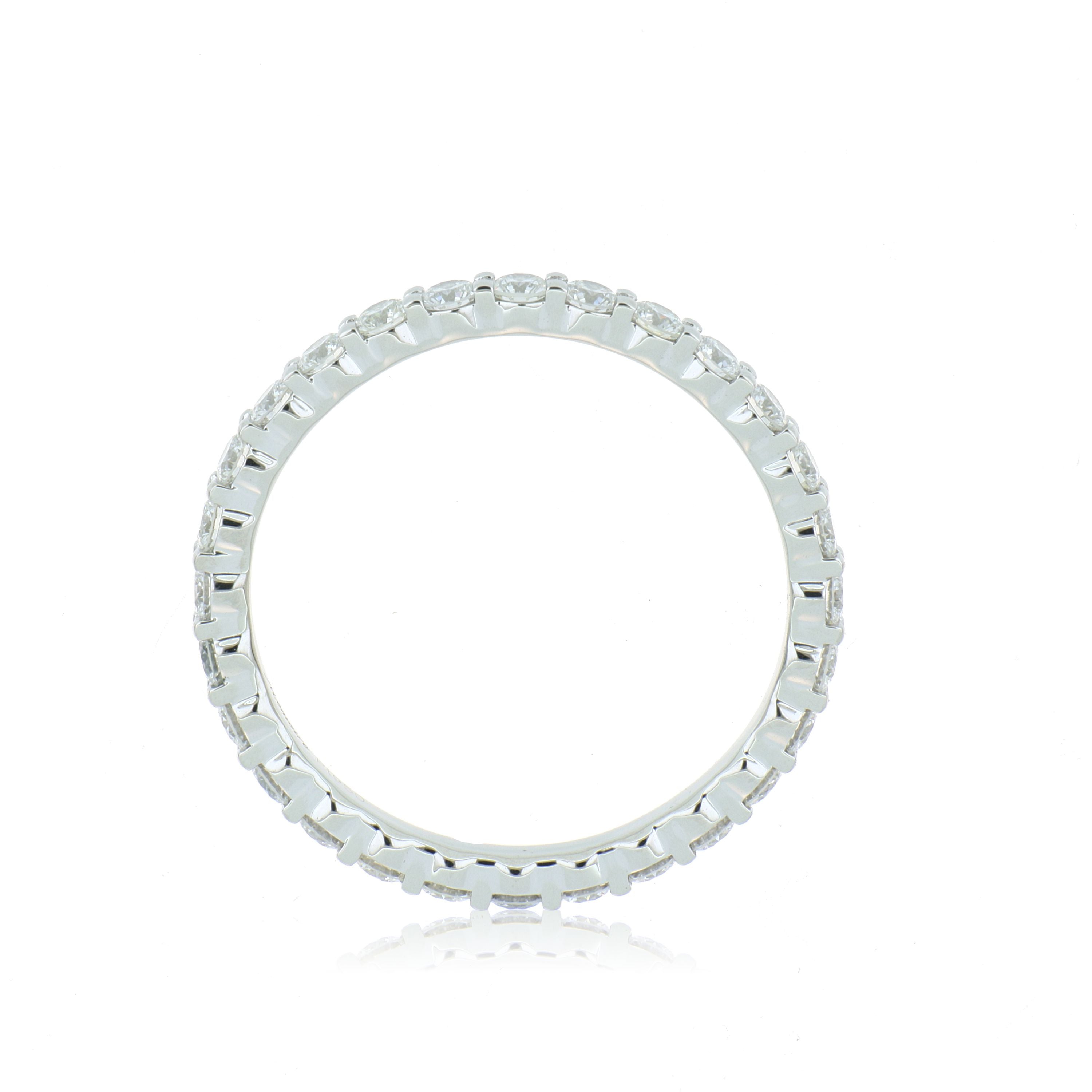 Platinum Diamond Eternity Wedding Band