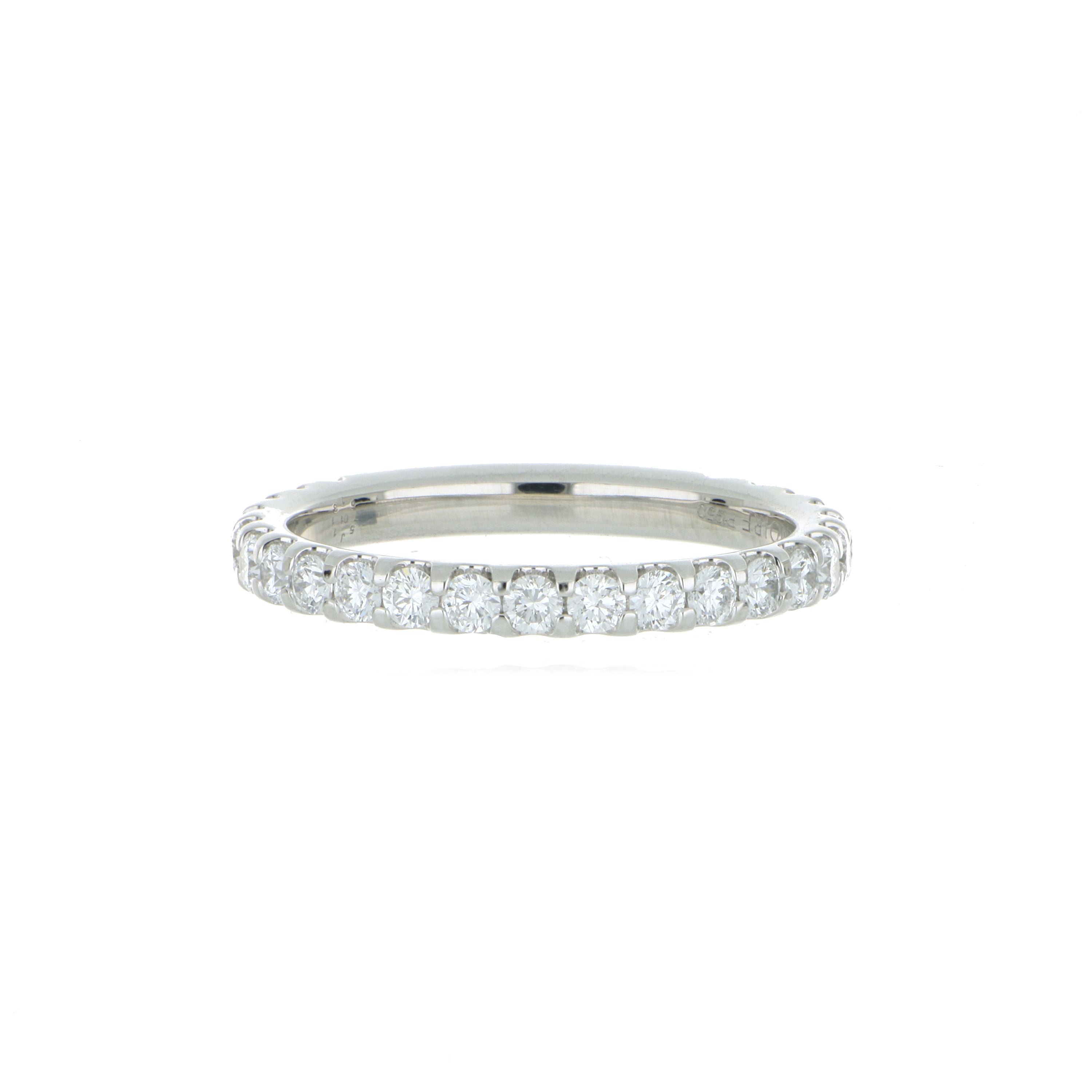 Platinum Diamond Wedding Band