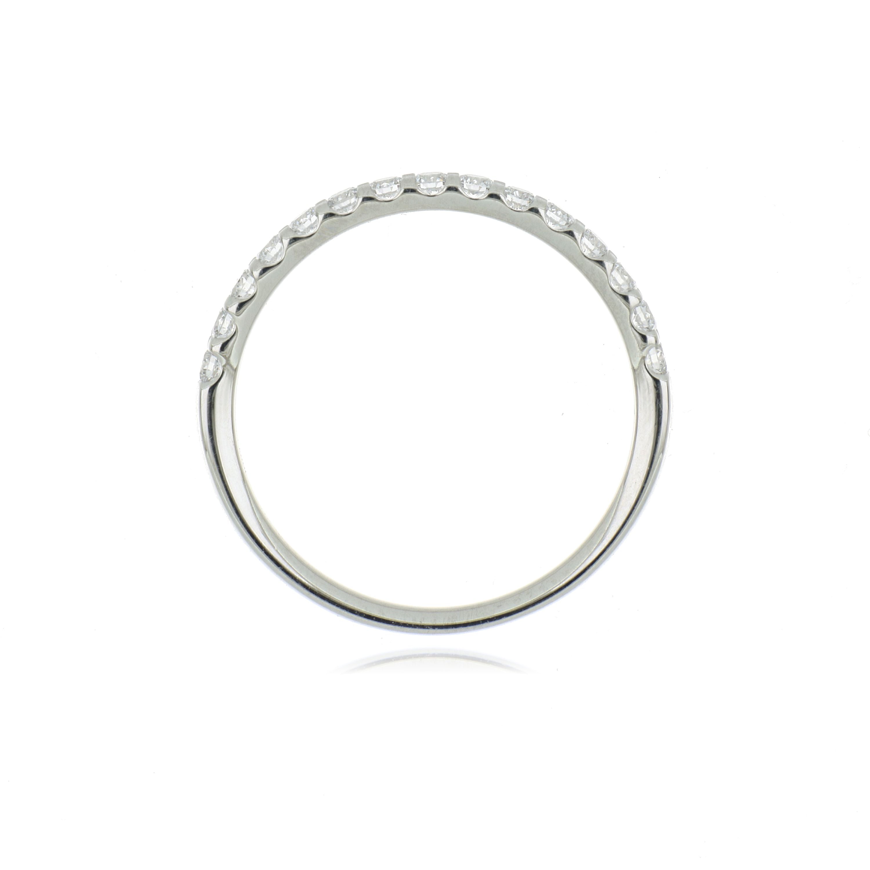 Platinum Diamond Wedding Band