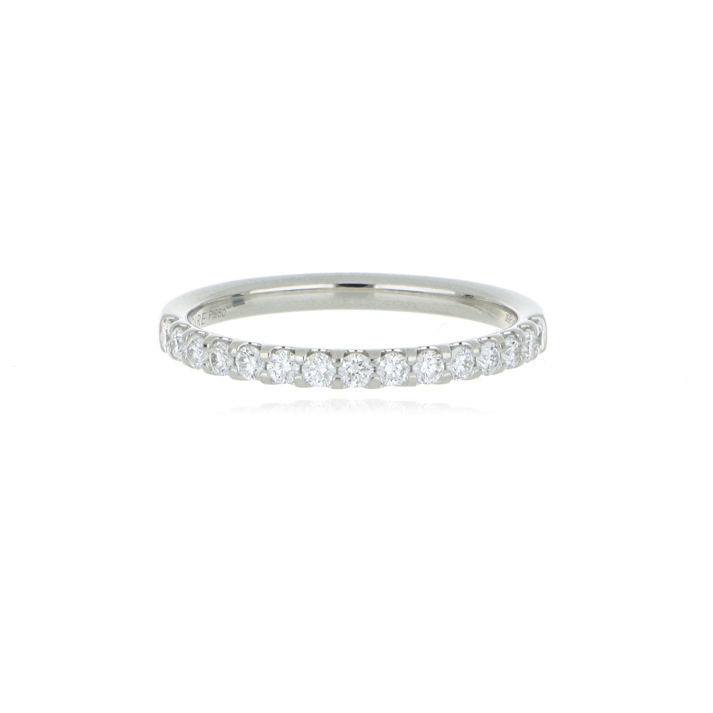 Platinum Diamond Wedding Band