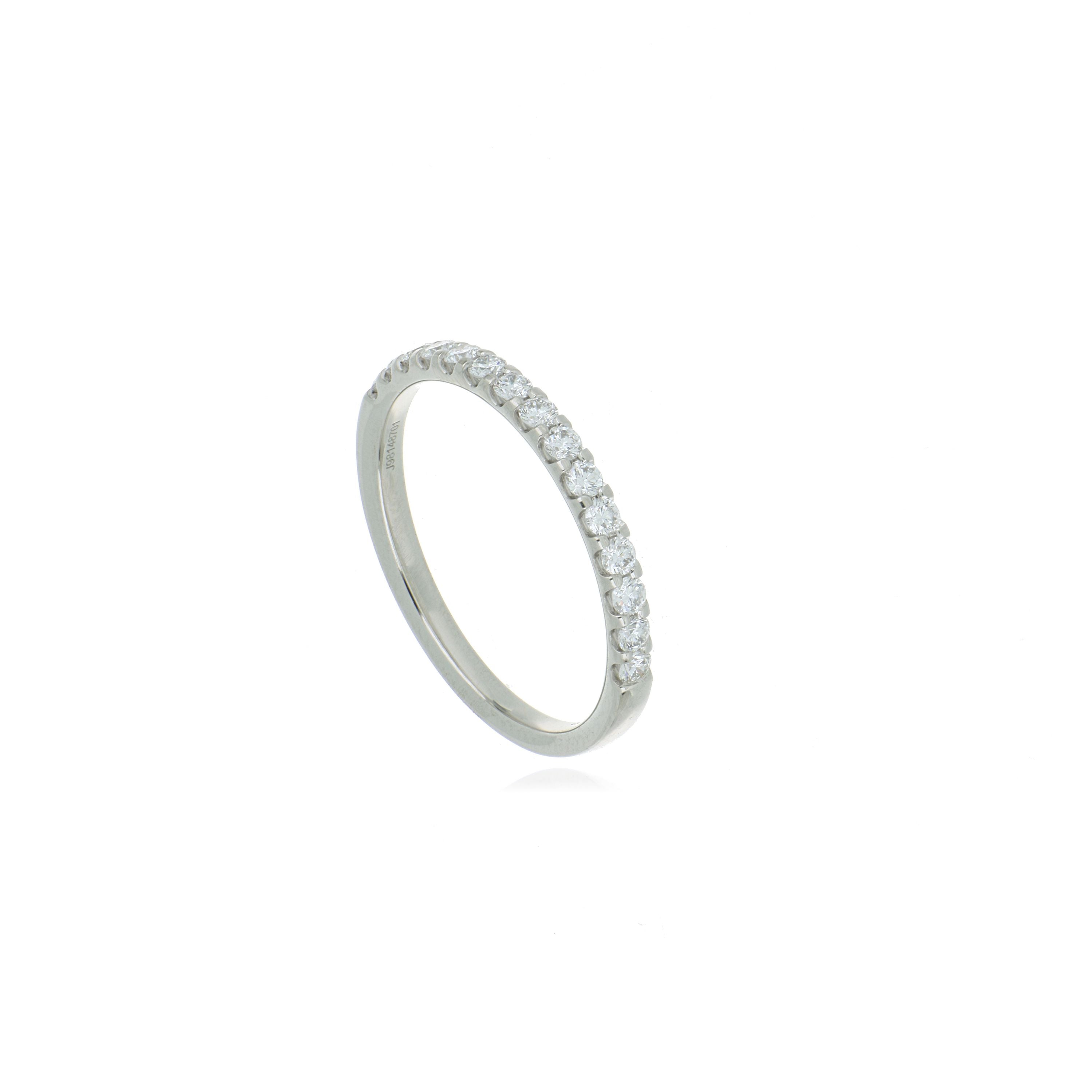 Platinum Diamond Wedding Band