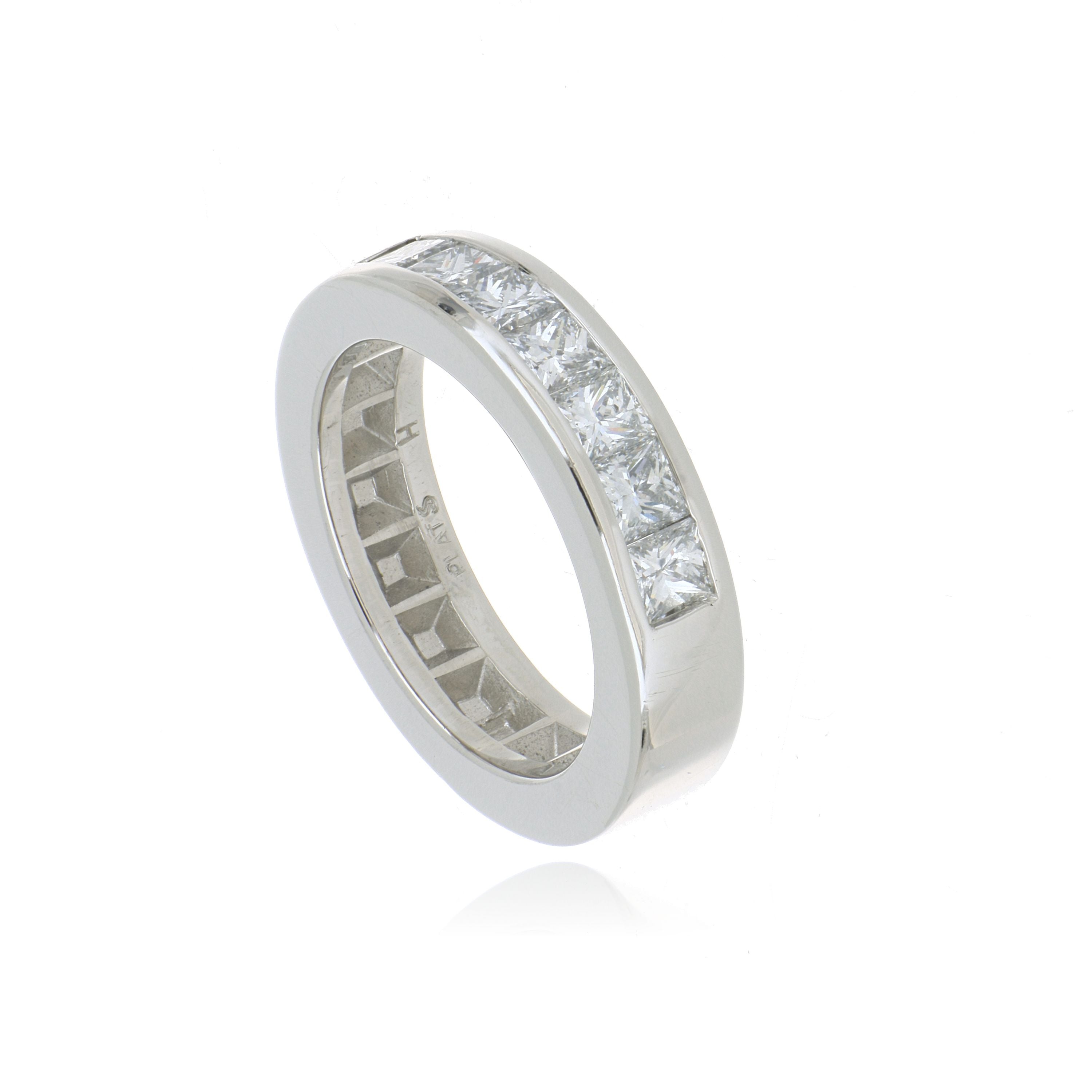 Platinum Diamond Wedding Band