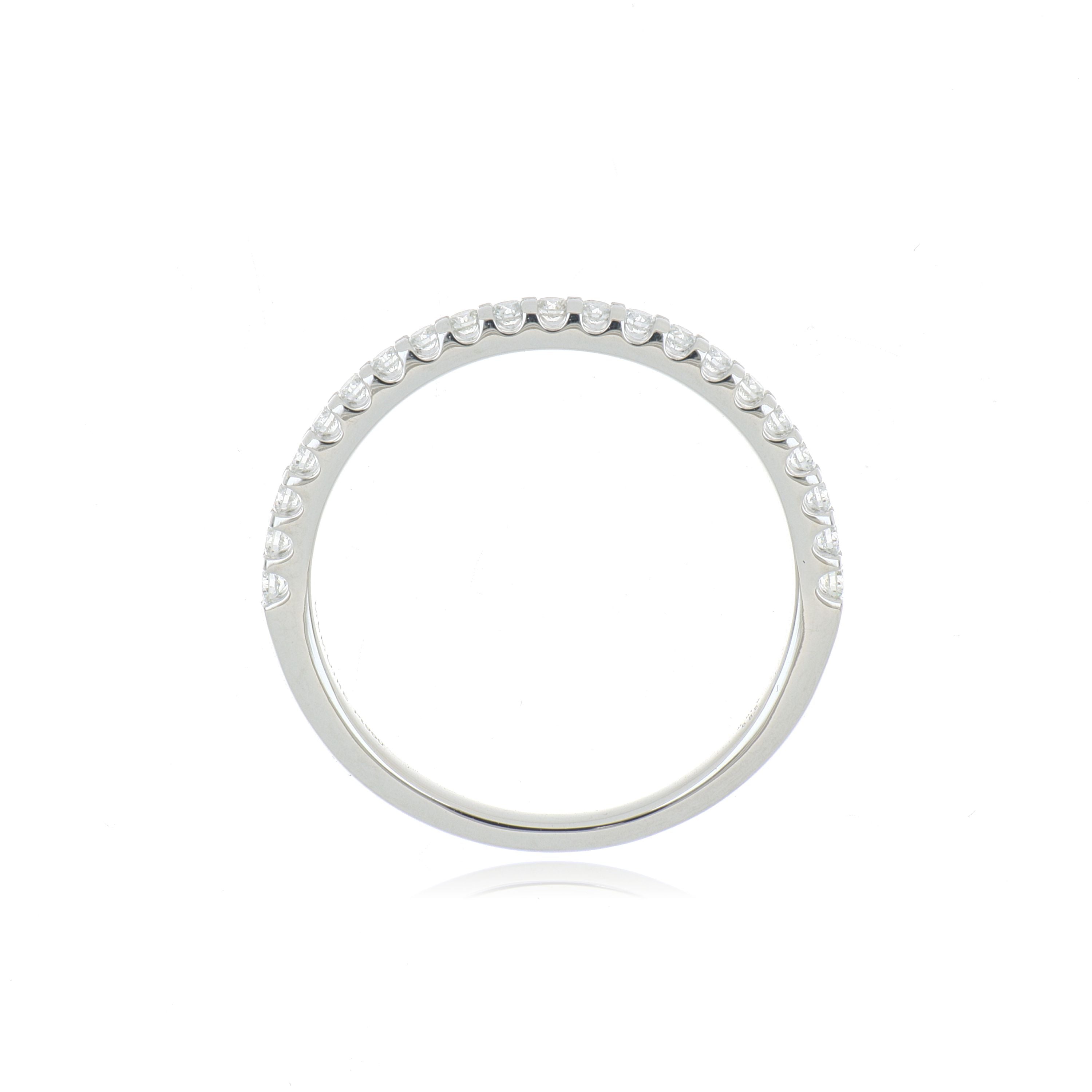 Platinum Diamond Wedding Band