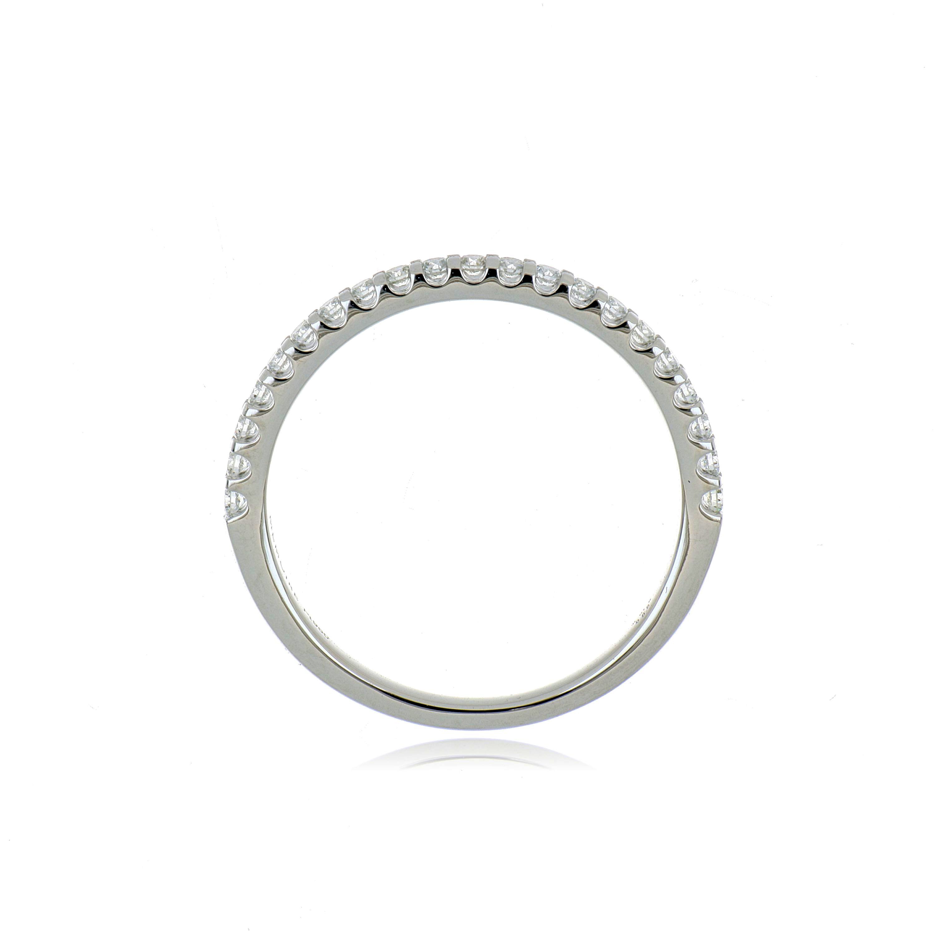 Platinum Diamond Wedding Band - Charles Koll Jewelers