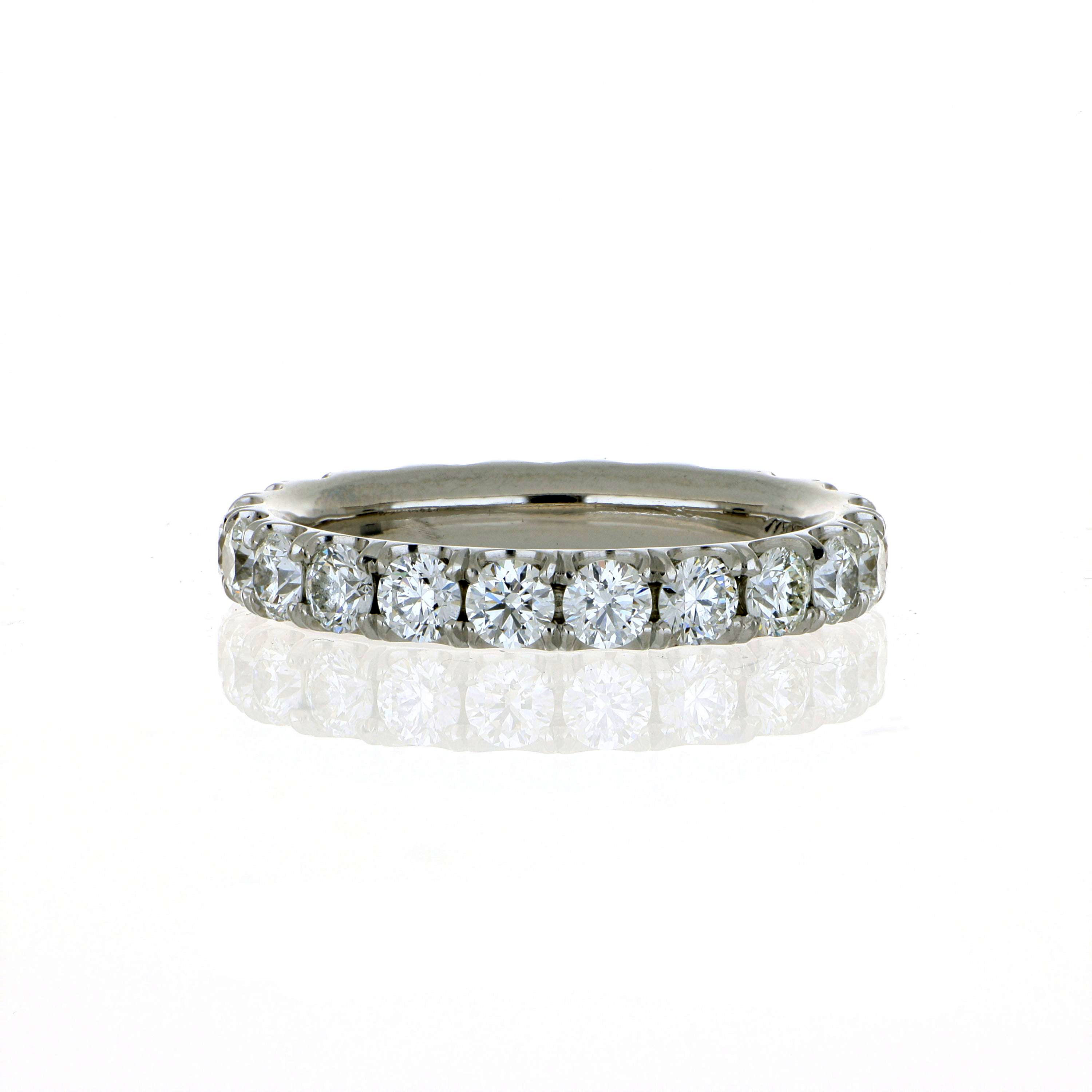 Platinum Diamond Eternity Wedding Band