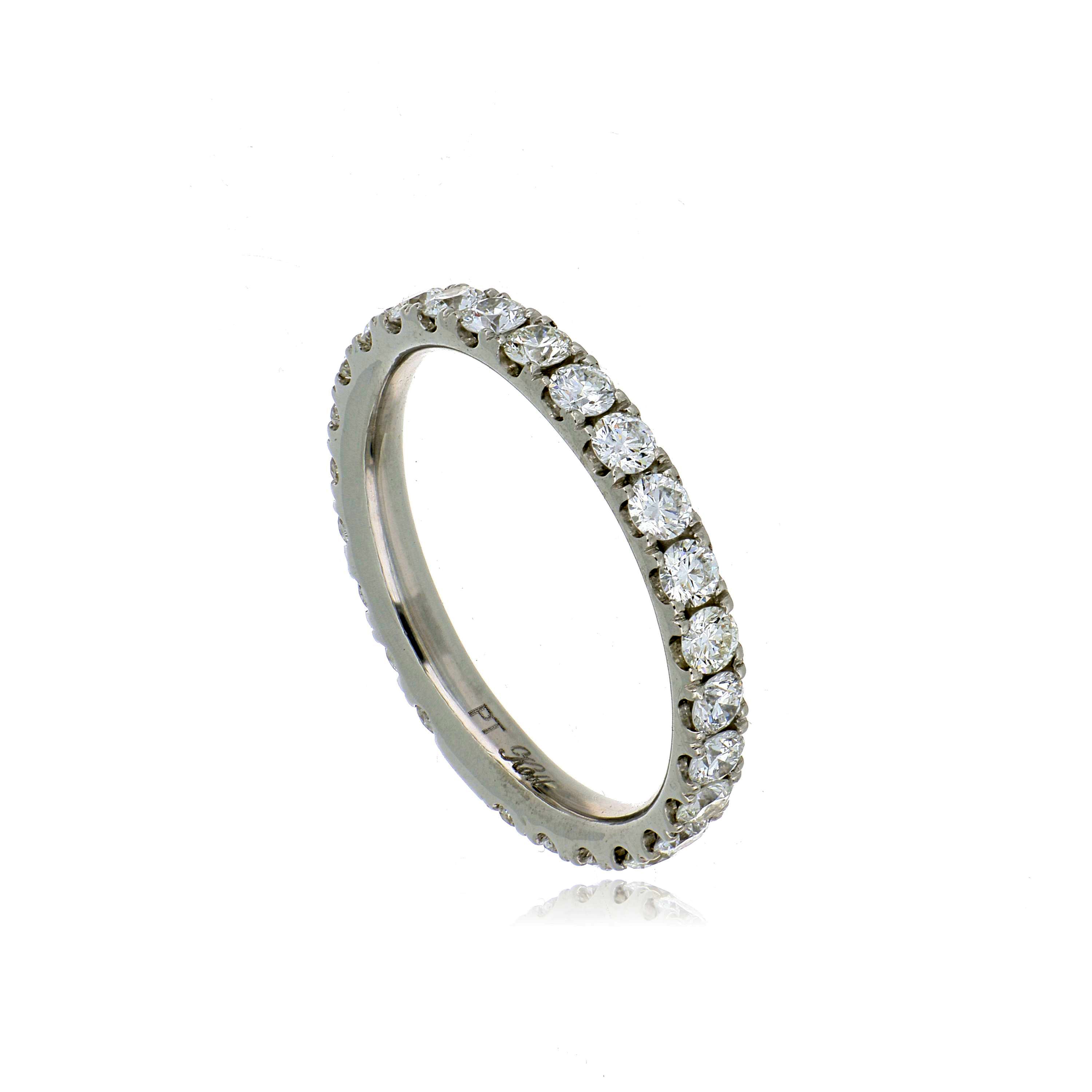 Platinum Diamond Eternity Wedding Band