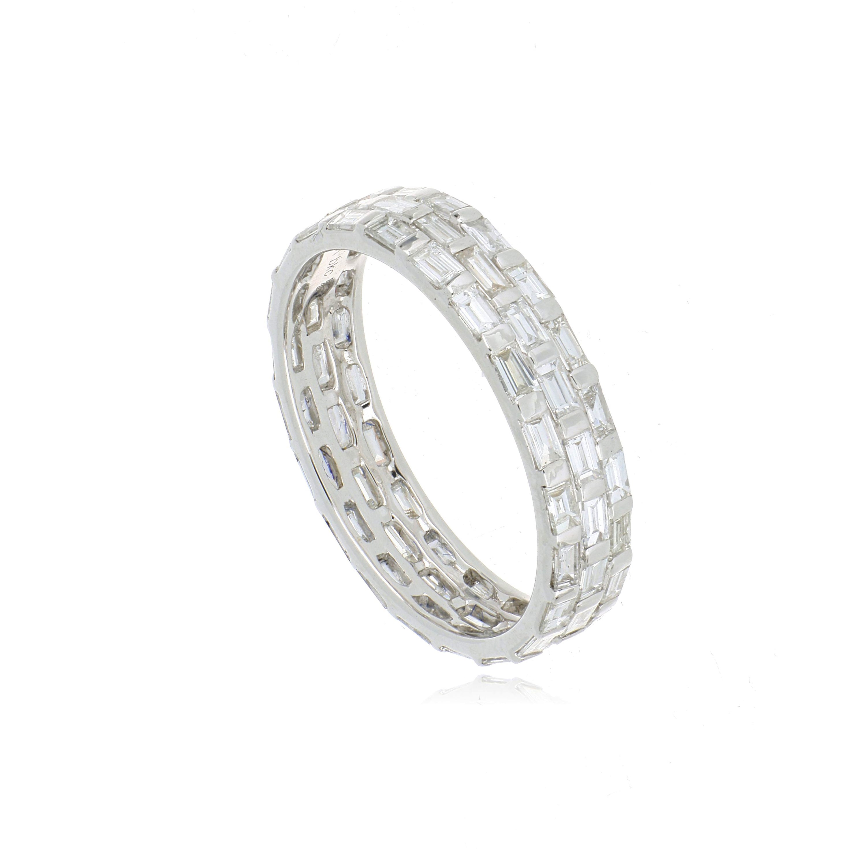 18k White Gold Diamond Ring - Charles Koll Jewelers