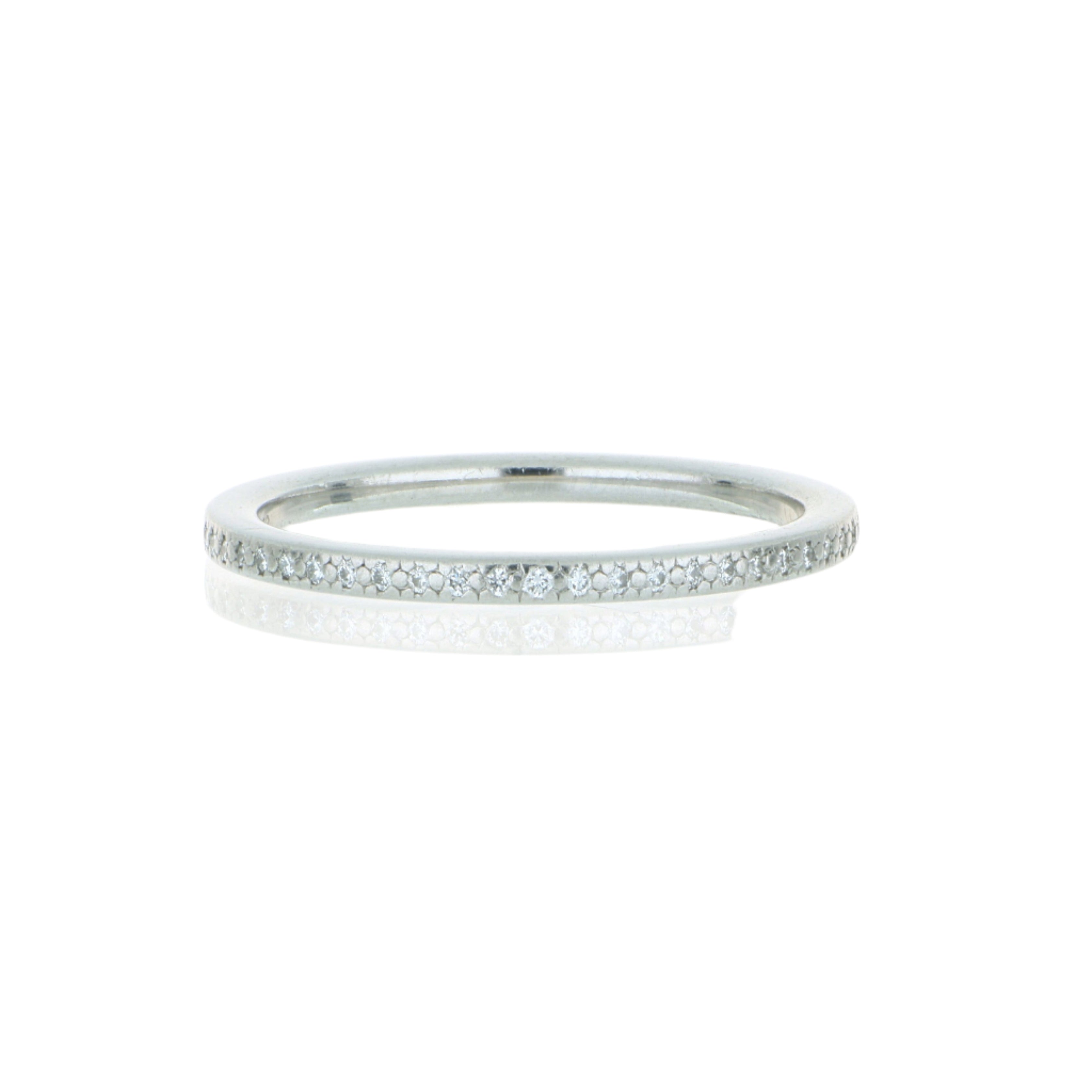 Tiffany & Co. Platinum Diamond Eternity Wedding Band