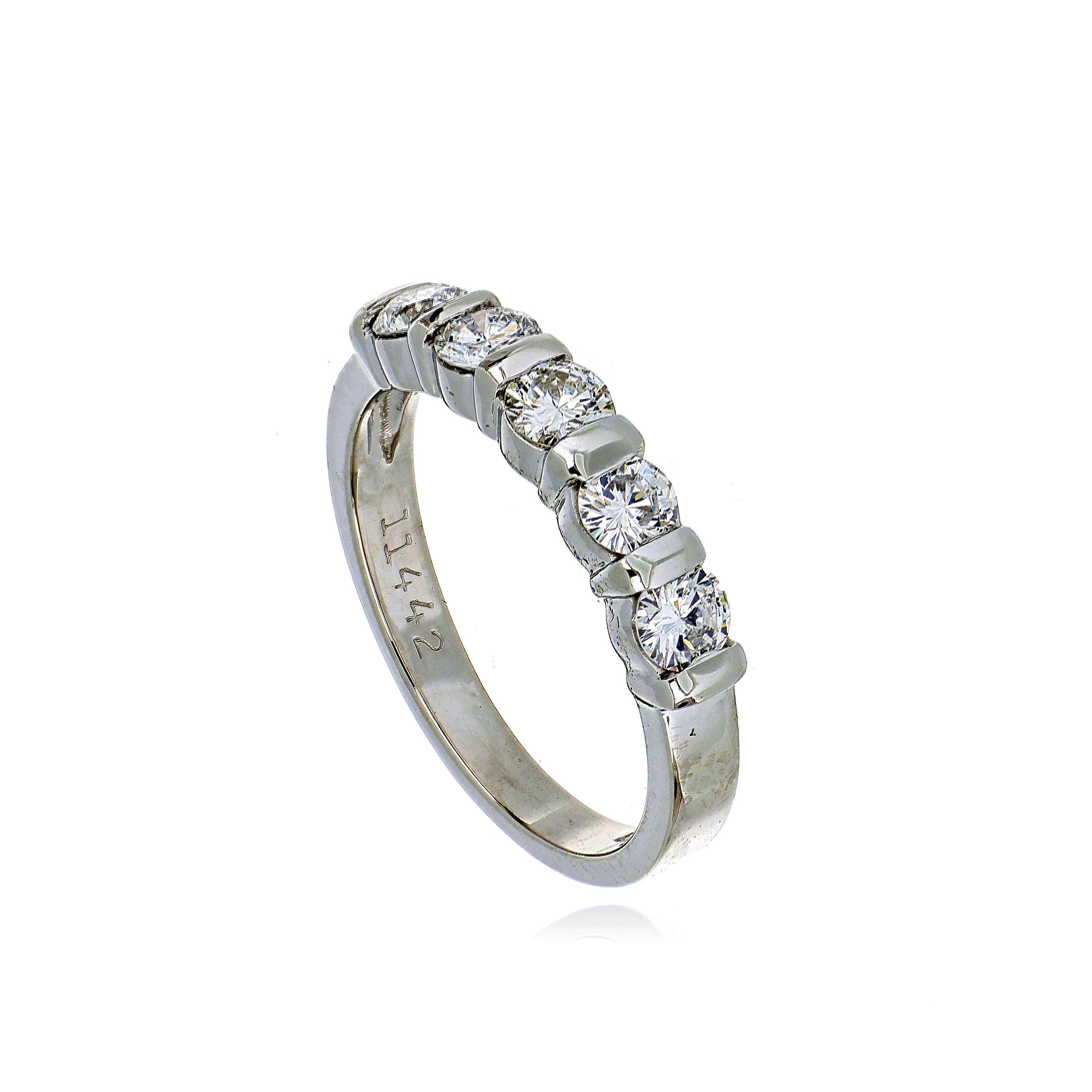 Platinum Diamond Anniversary Band