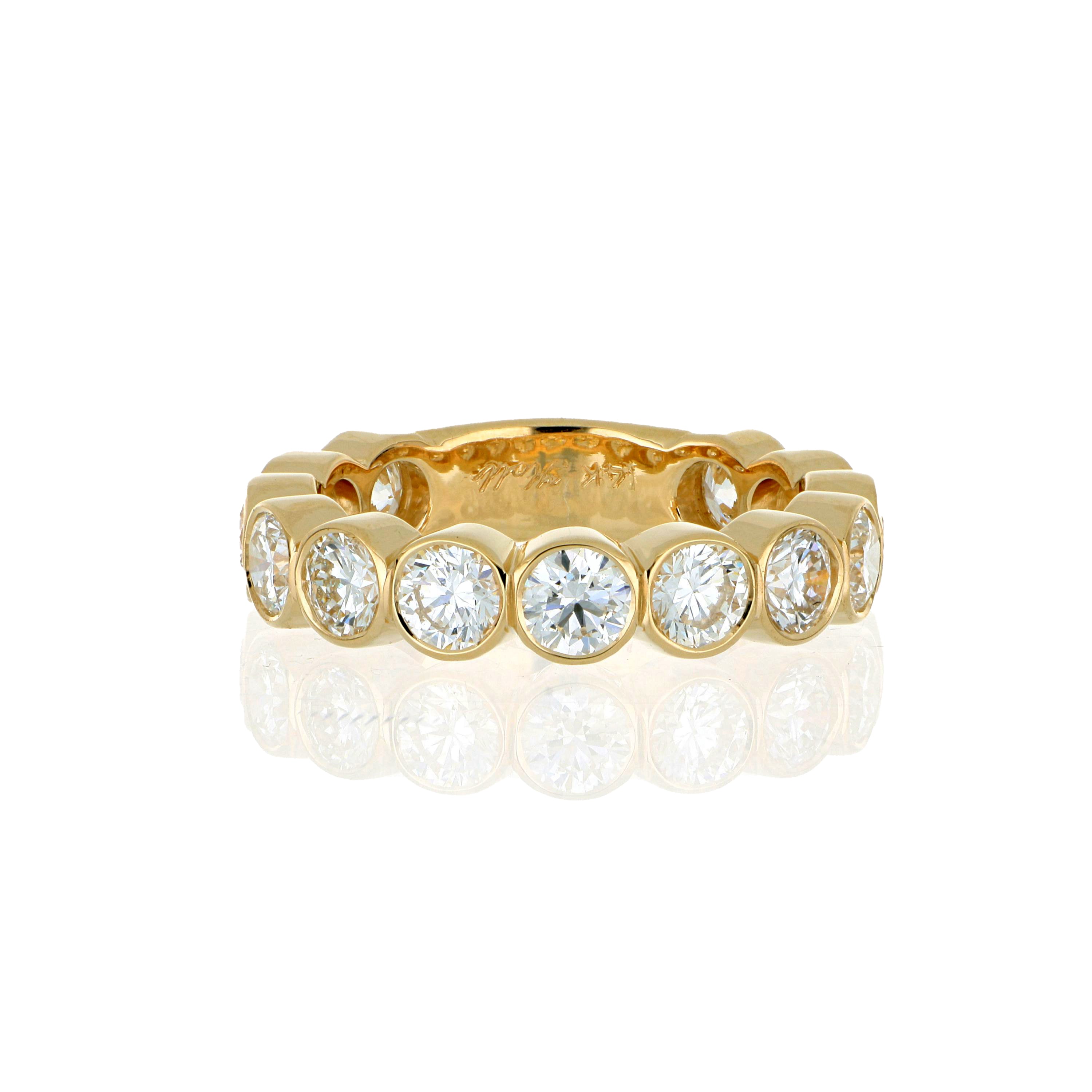 14k Yellow Gold Diamond Ring