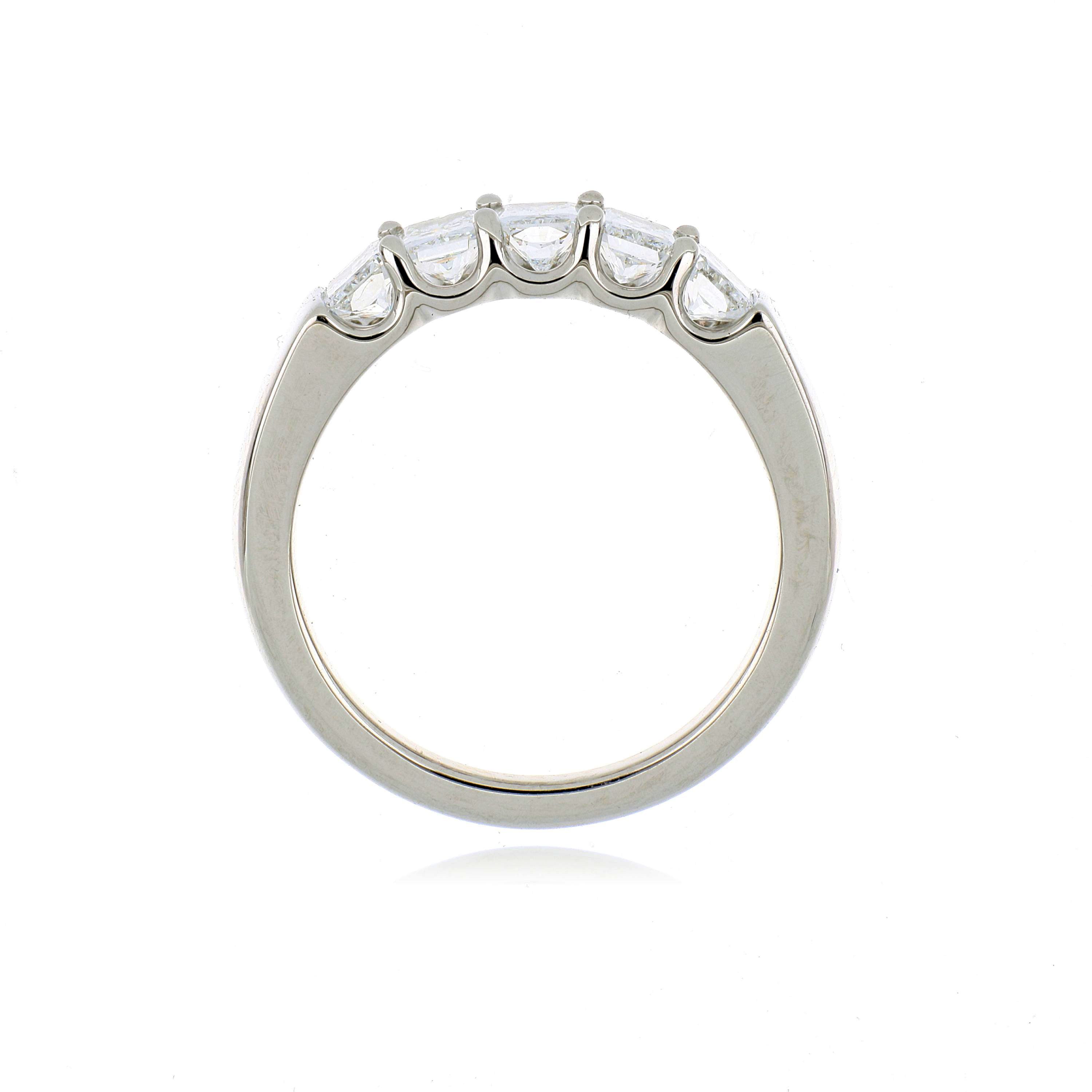 Platinum Diamond Anniversary Ring