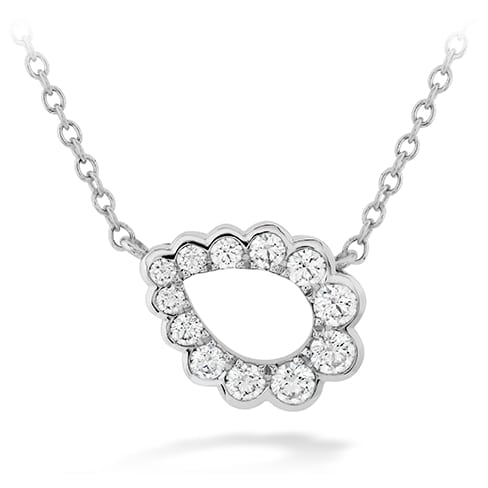 18k White Gold Diamond Fashion Necklace