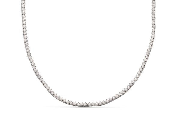 18k White Gold Diamond Tennis Necklace