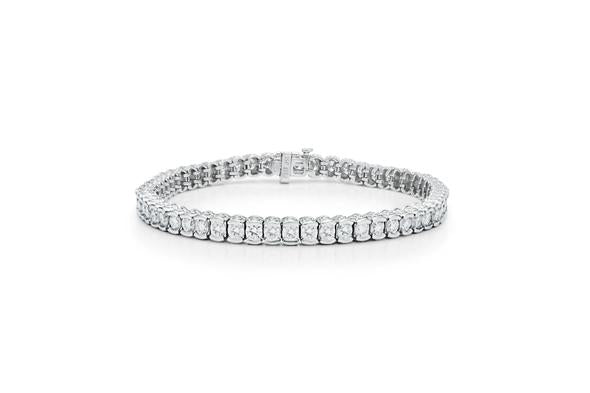 Platinum Diamond Tennis Bracelet