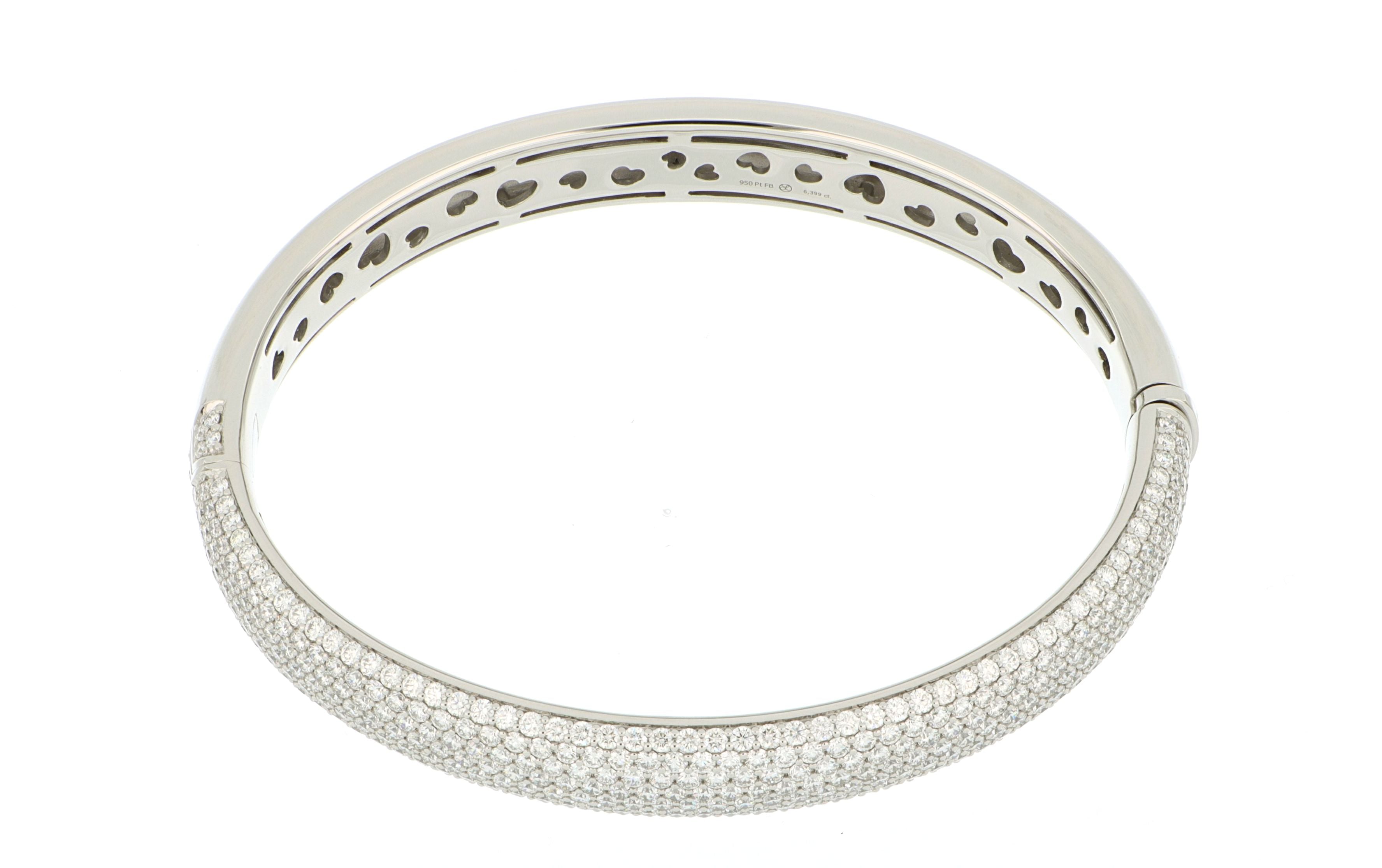Platinum diamant armband 
