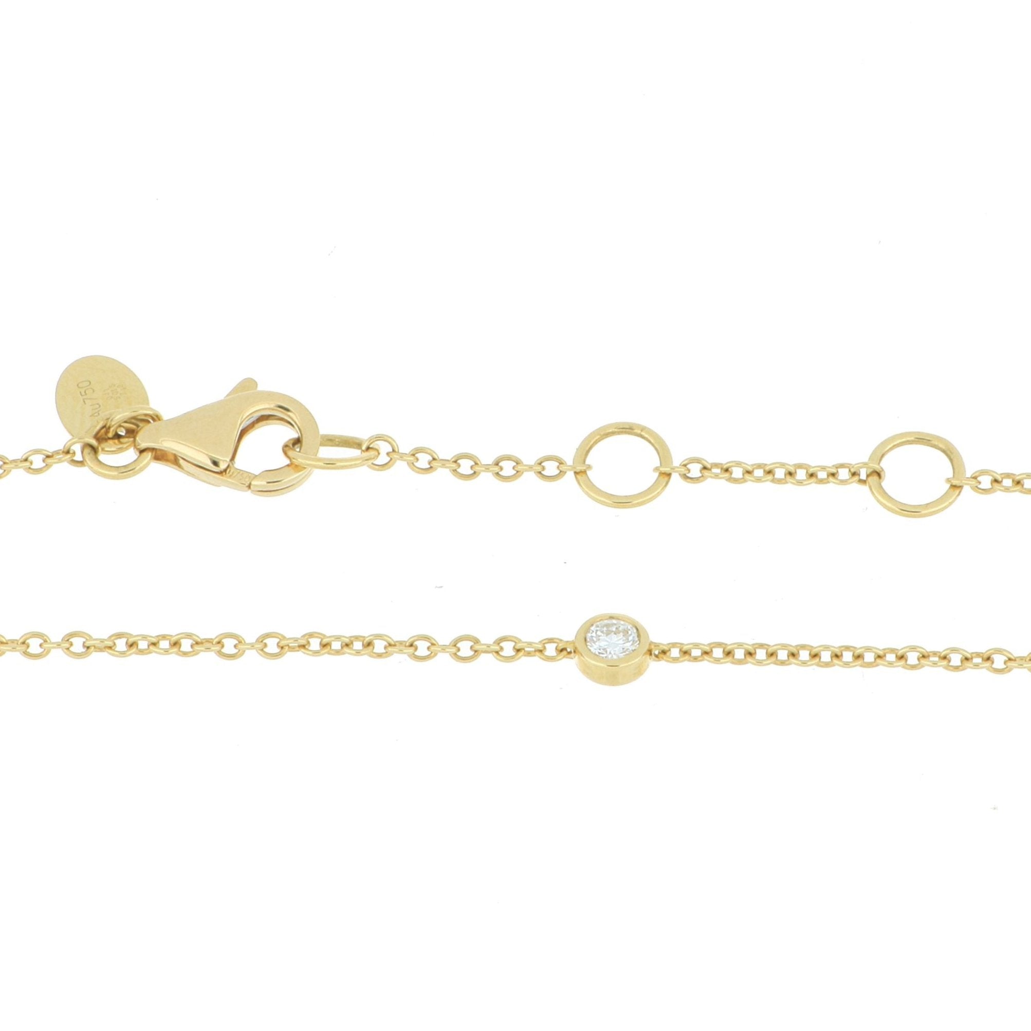 18k Yellow Gold Diamond Bracelet