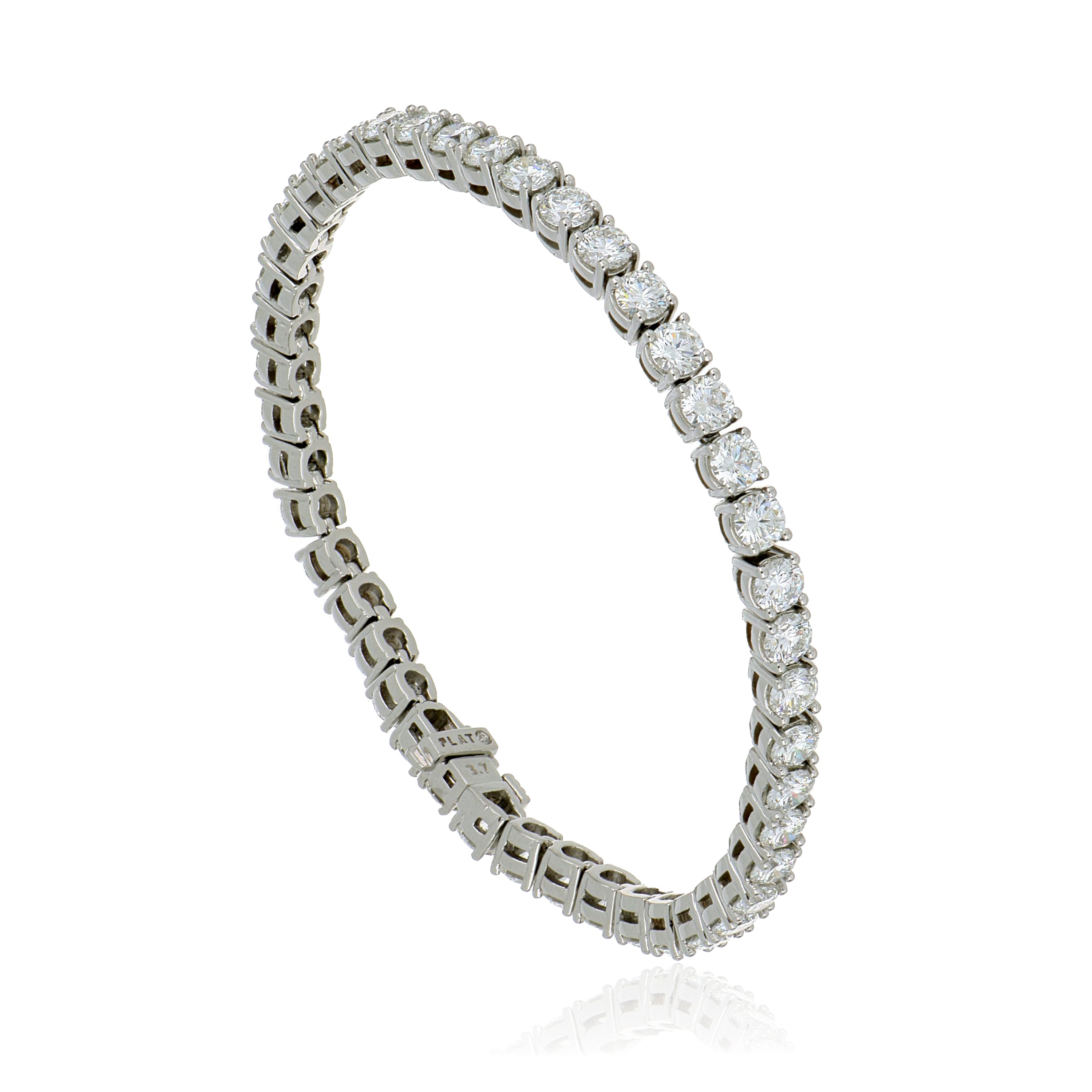 Platinum Diamond Tennis Bracelet