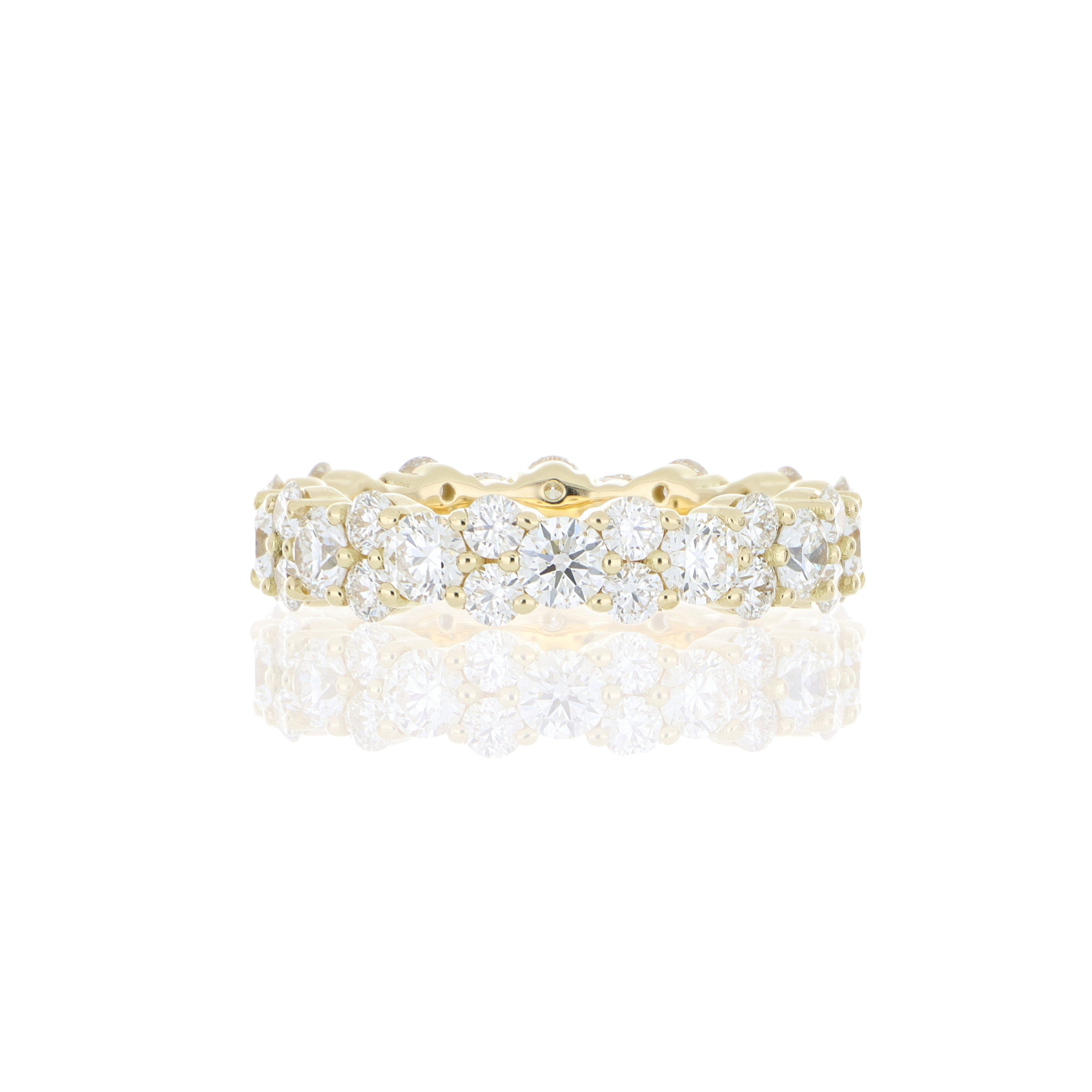 18k Yellow Gold Diamond Ring