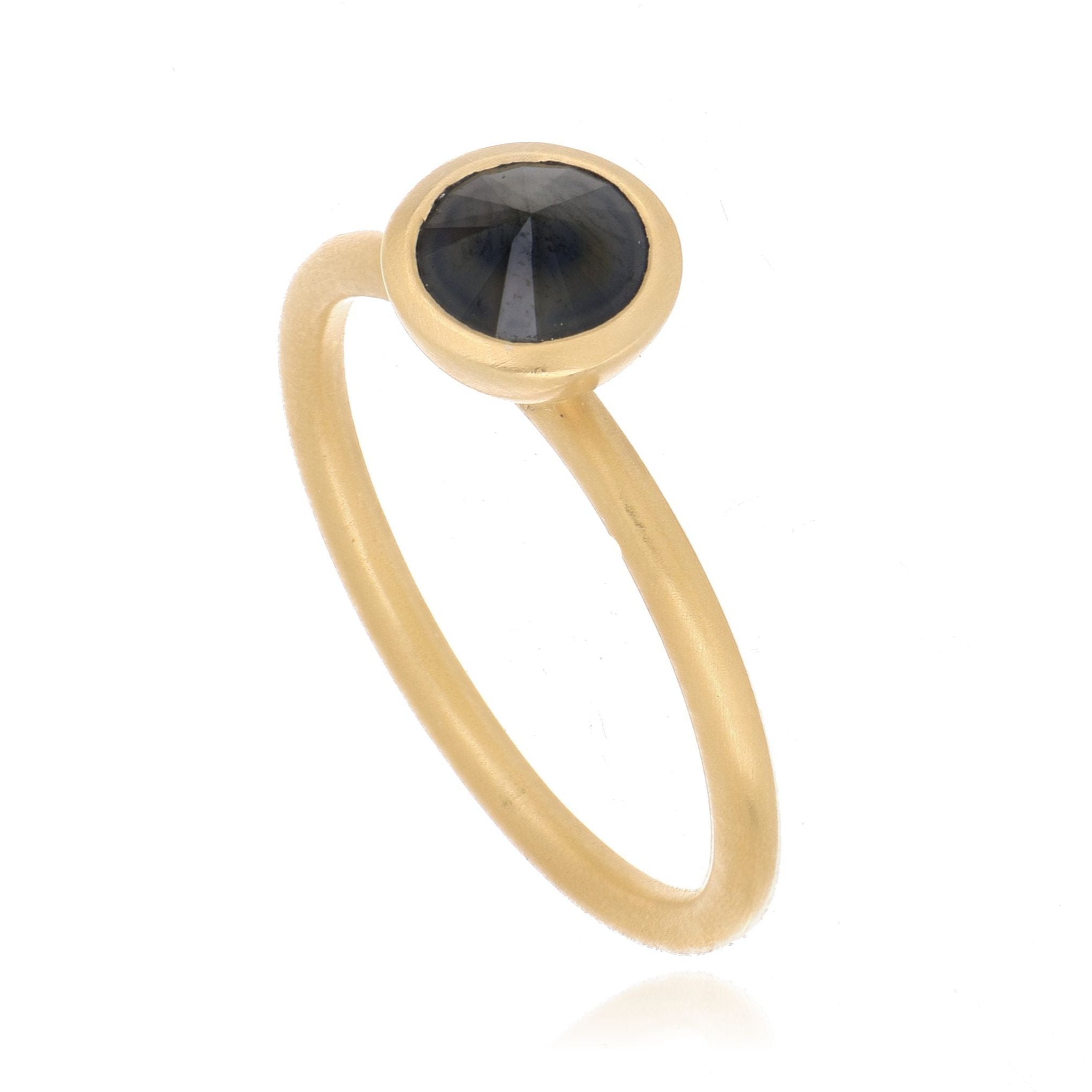 18k Yellow Gold Spinel Yum Drop Ring