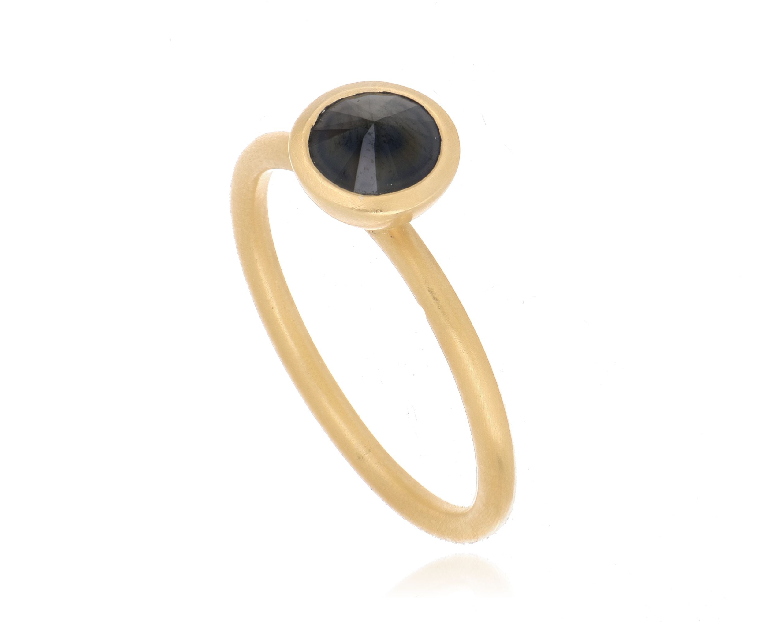 18k Yellow Gold Spinel Yum Drop Ring