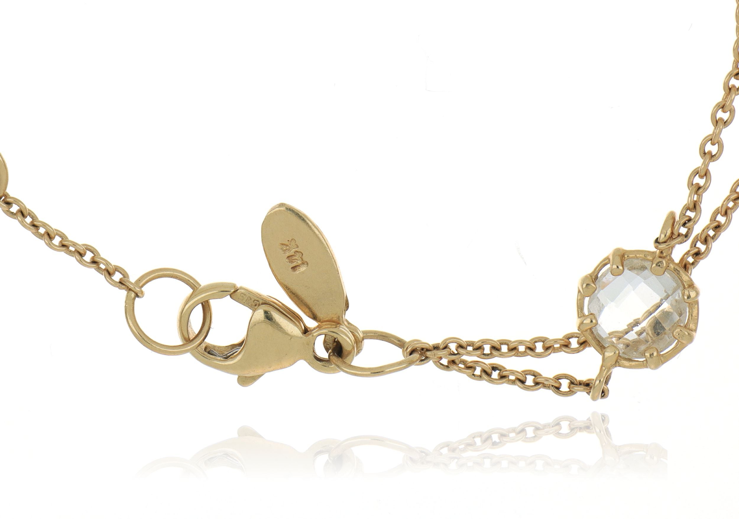 14k Yellow Gold Anzie Multi-stone Bracelet