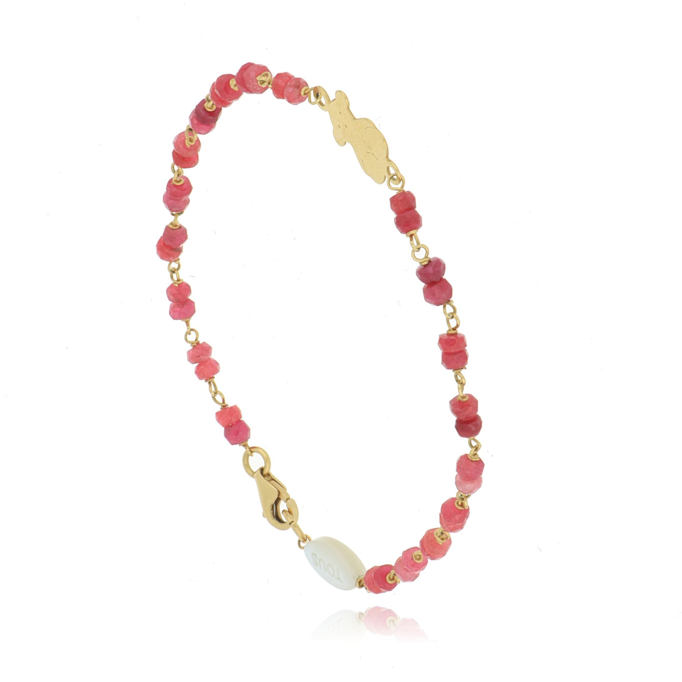 18k Yellow Gold Mother Of Pearl Tous Bracelet