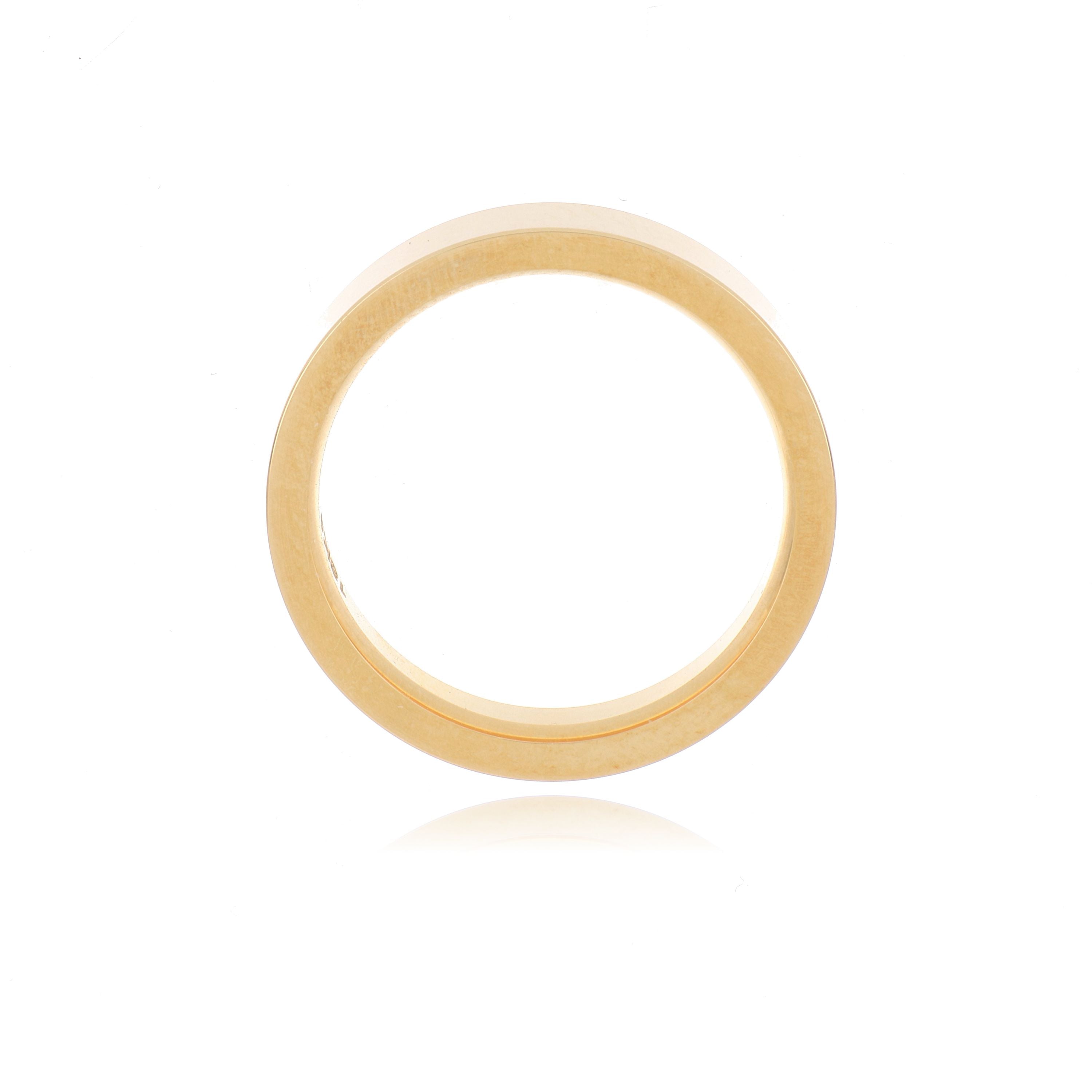 18k Yellow Gold Wedding Band