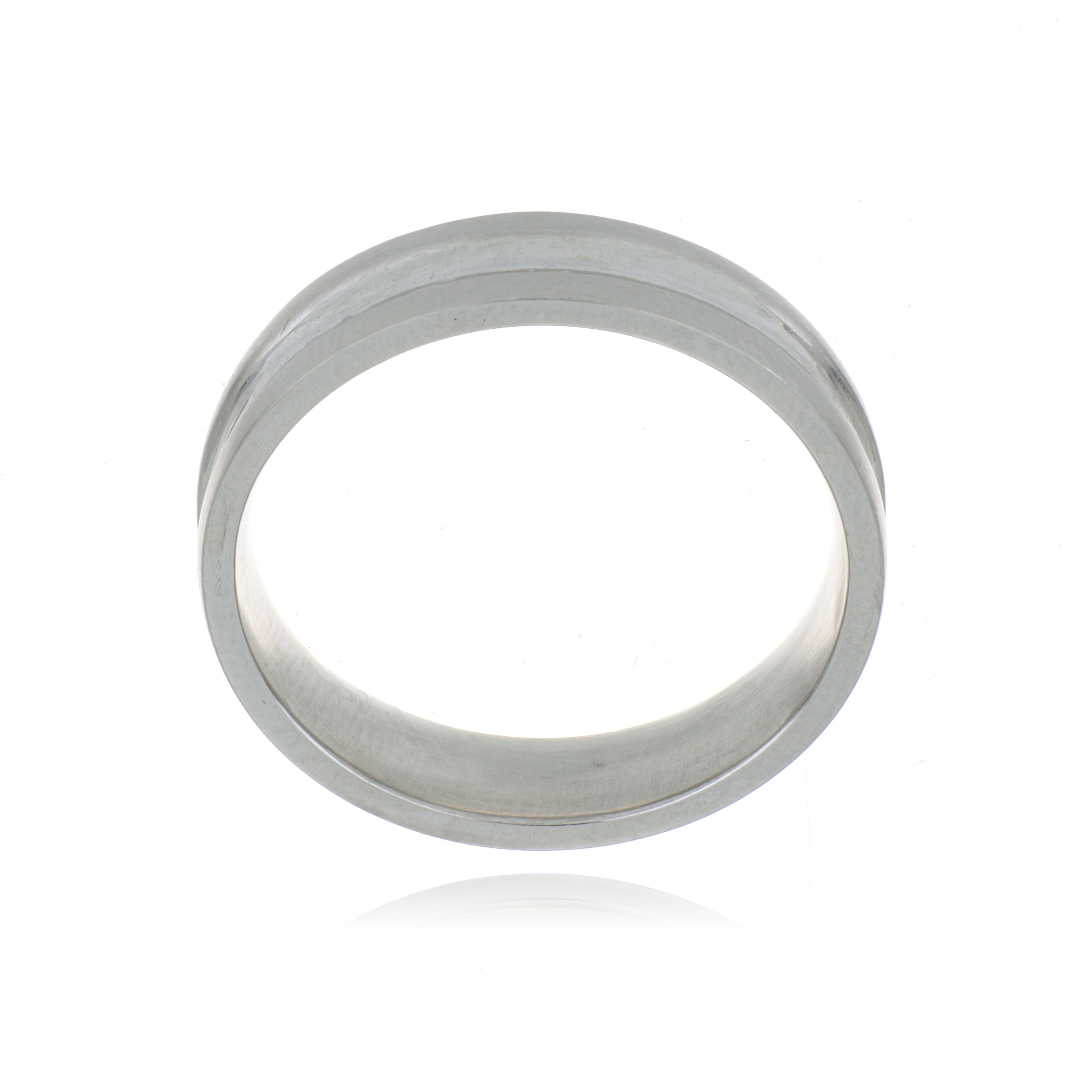 Platinum Men's Wedding Band