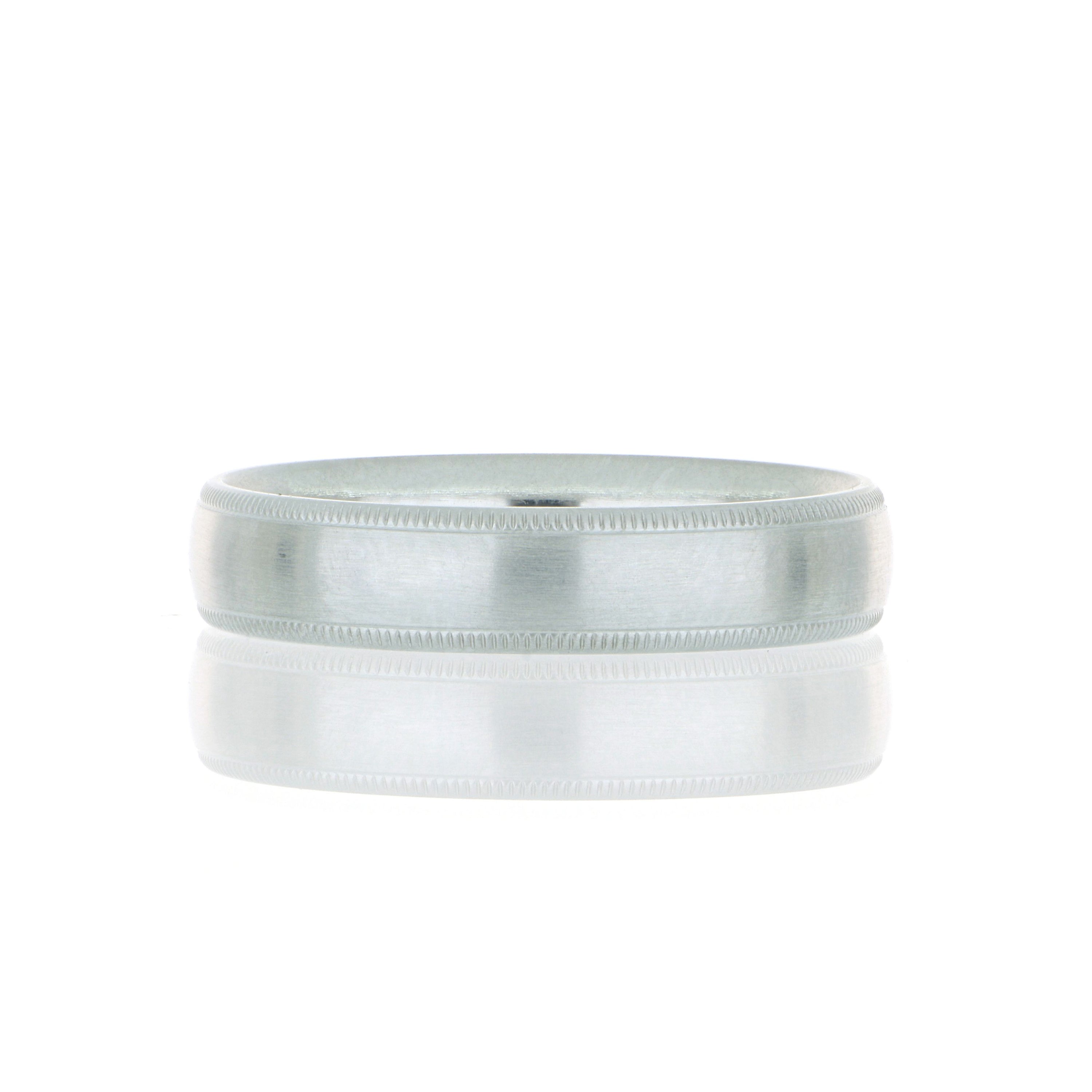 Platinum Men's Wedding Band