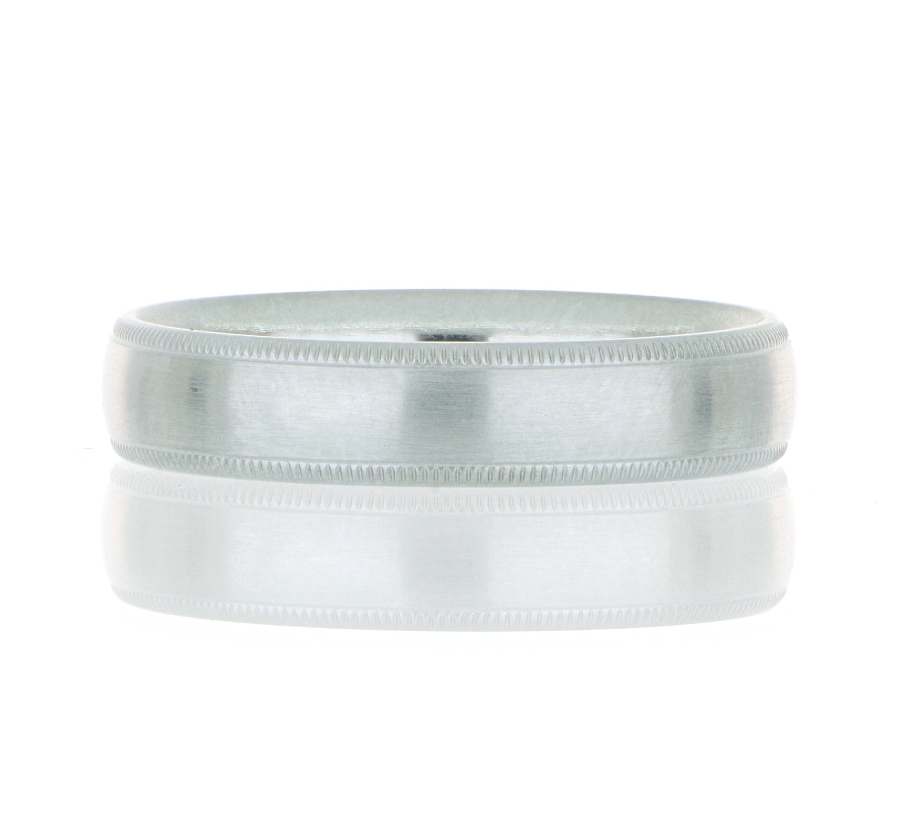 Platinum Men's Wedding Band - Charles Koll Jewelers