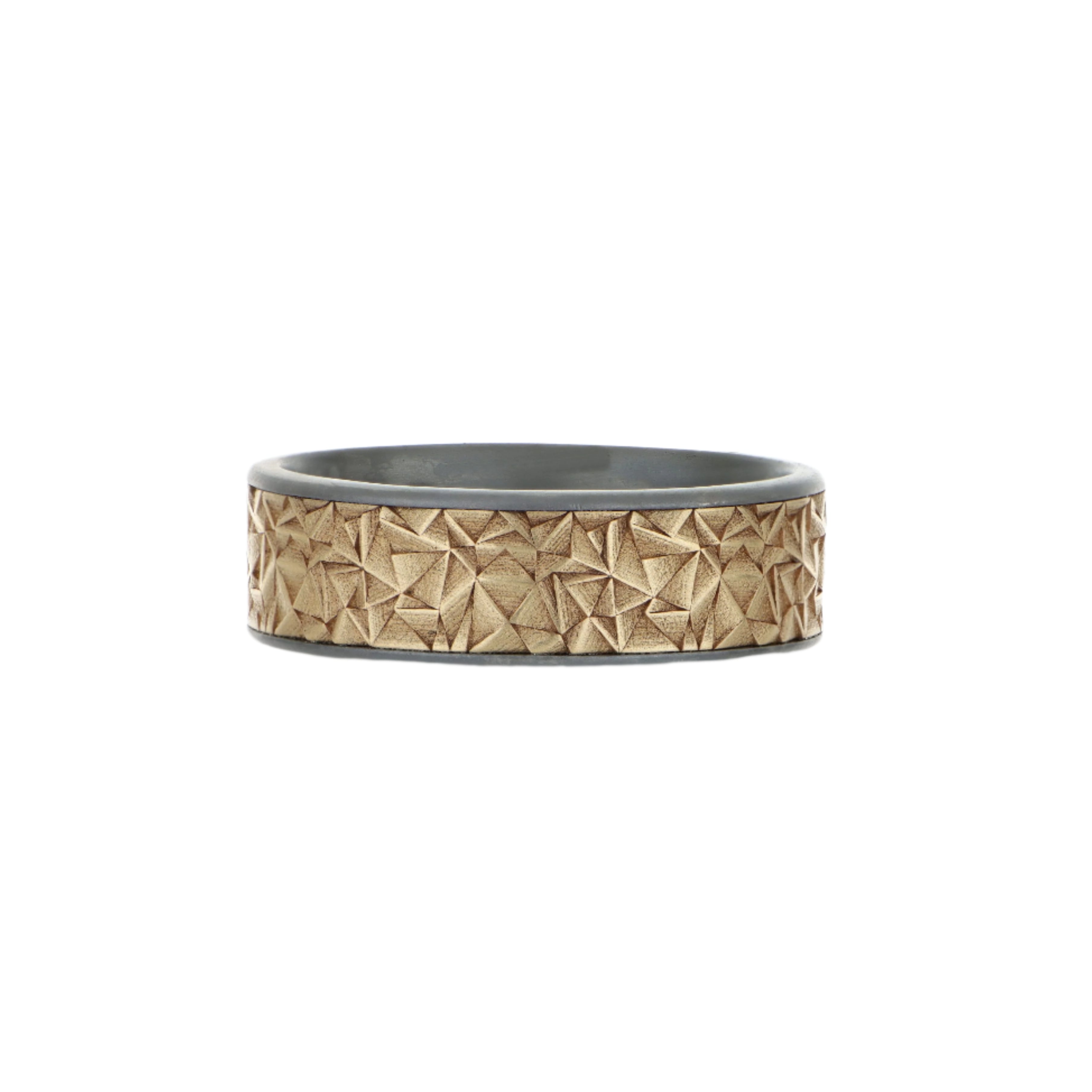 14k Yellow Gold Men's Wedding Band