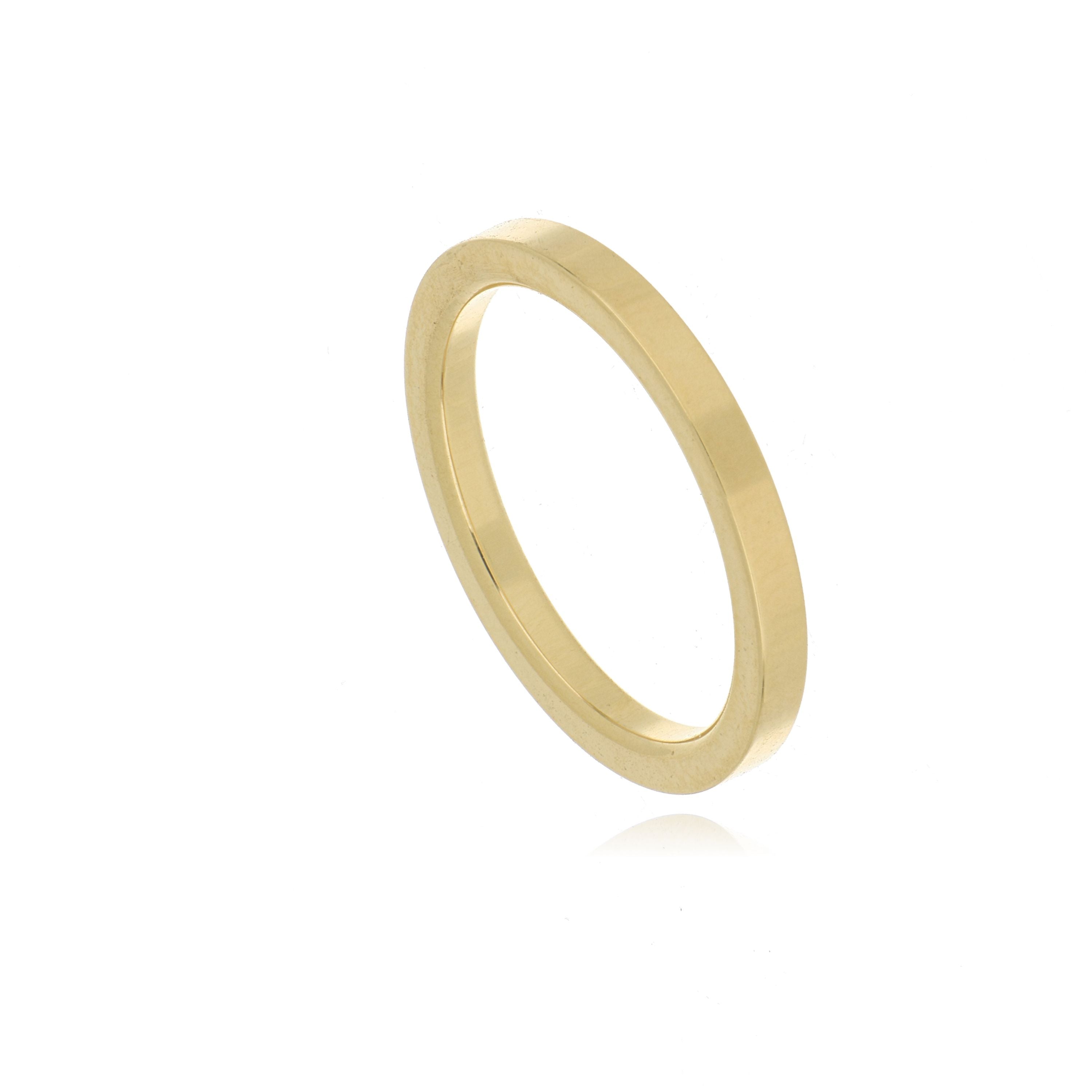 18k Yellow Gold Wedding Band