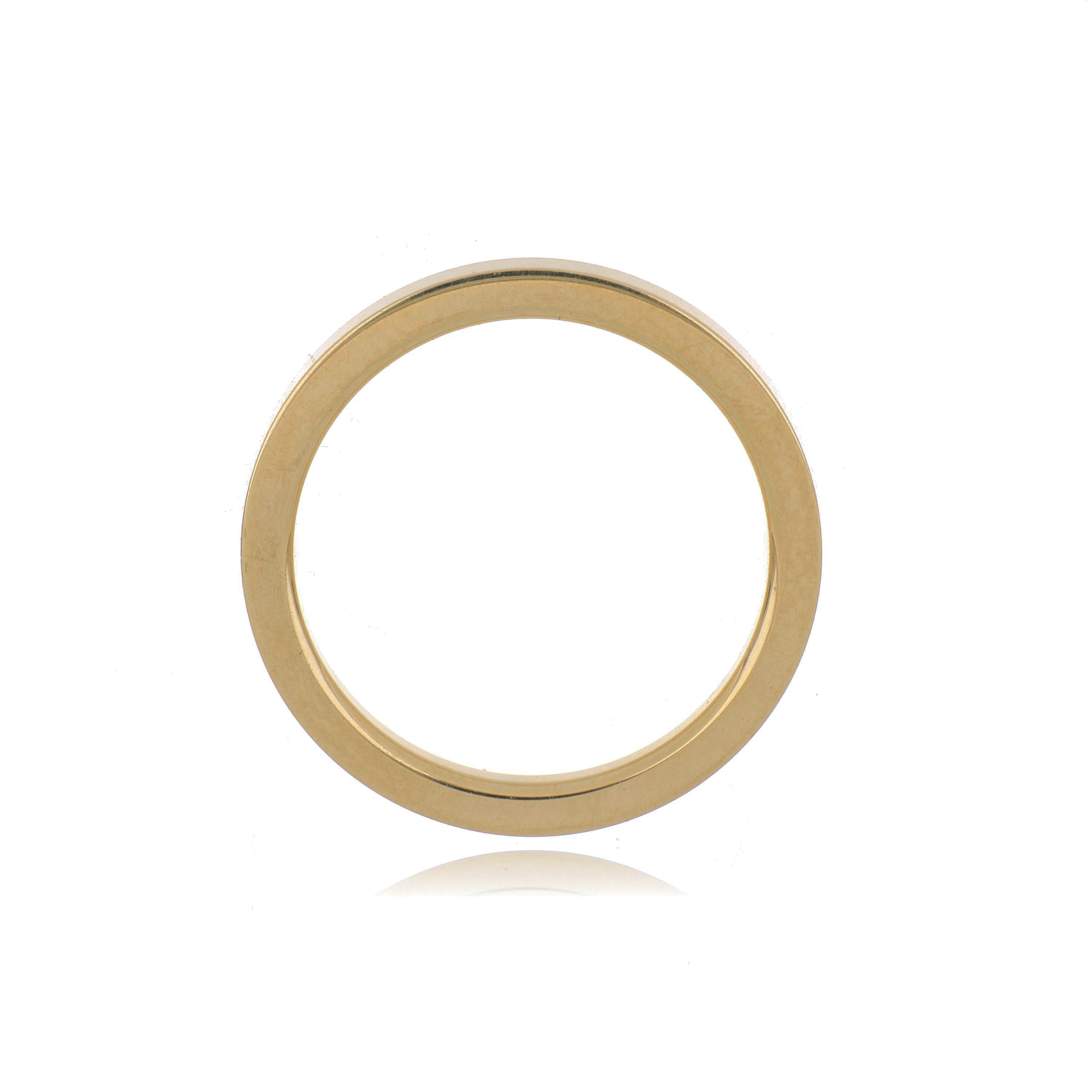 18k Yellow Gold Wedding Band