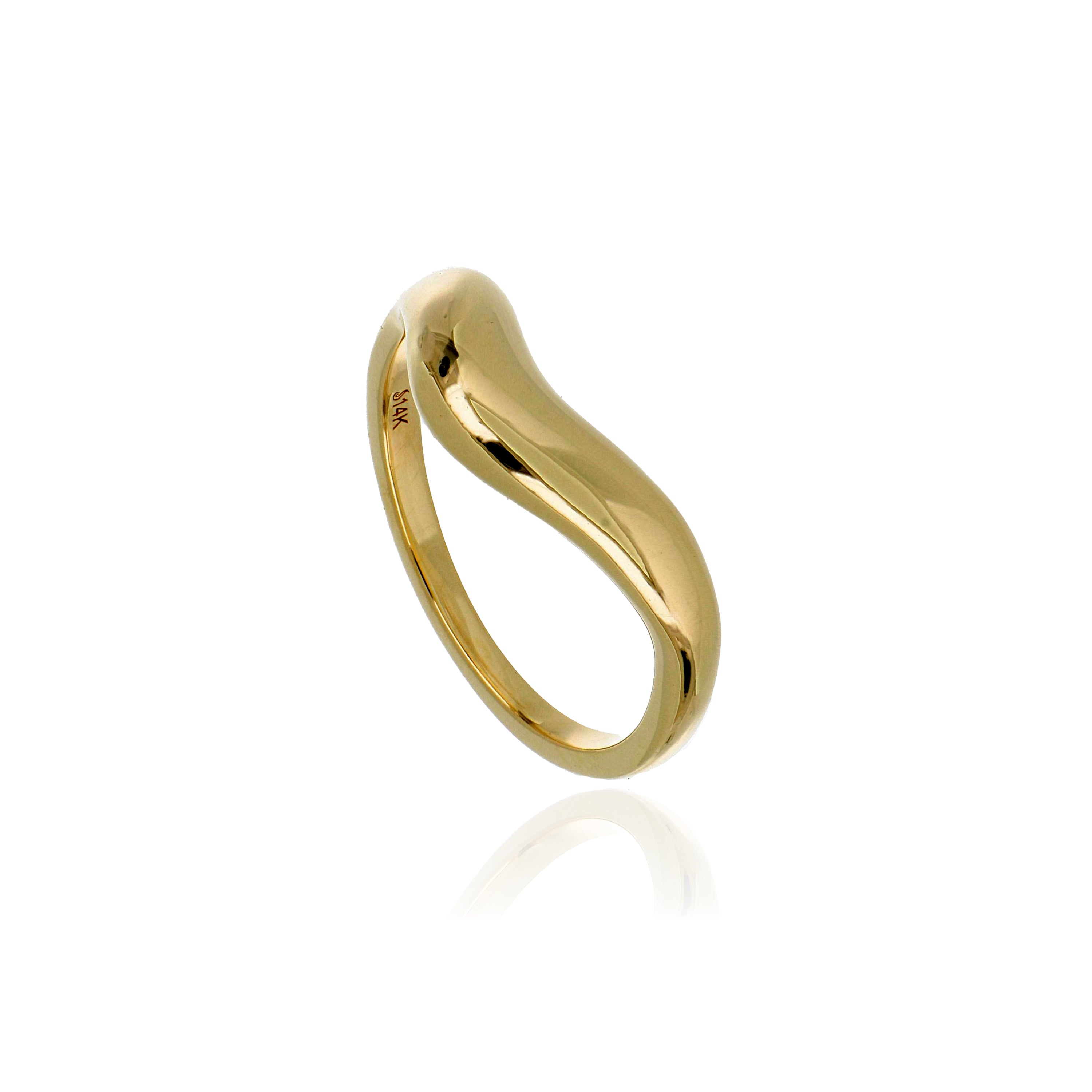14k Yellow Gold Wedding Band