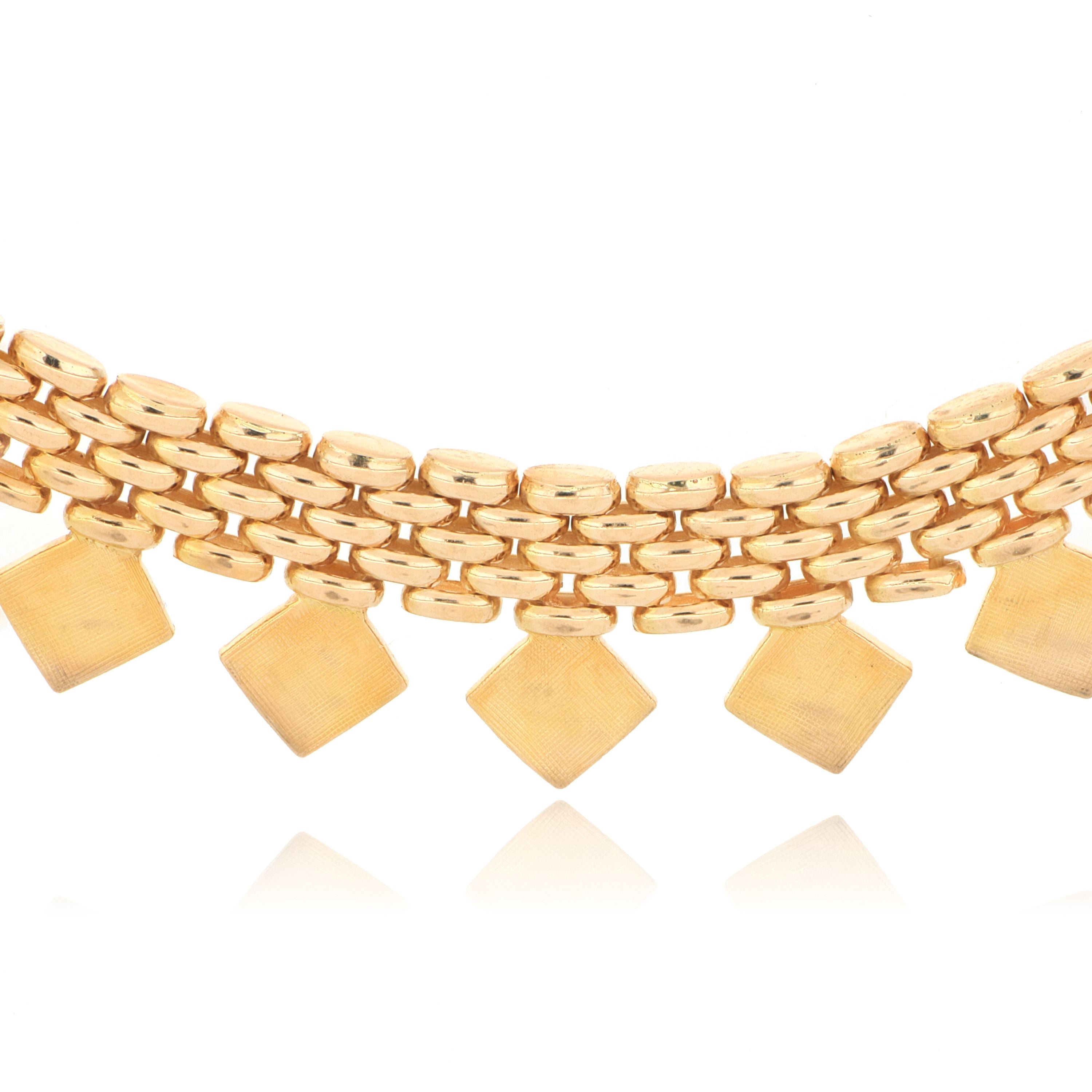 18k Solid Yellow Gold Necklace - Charles Koll Jewelers