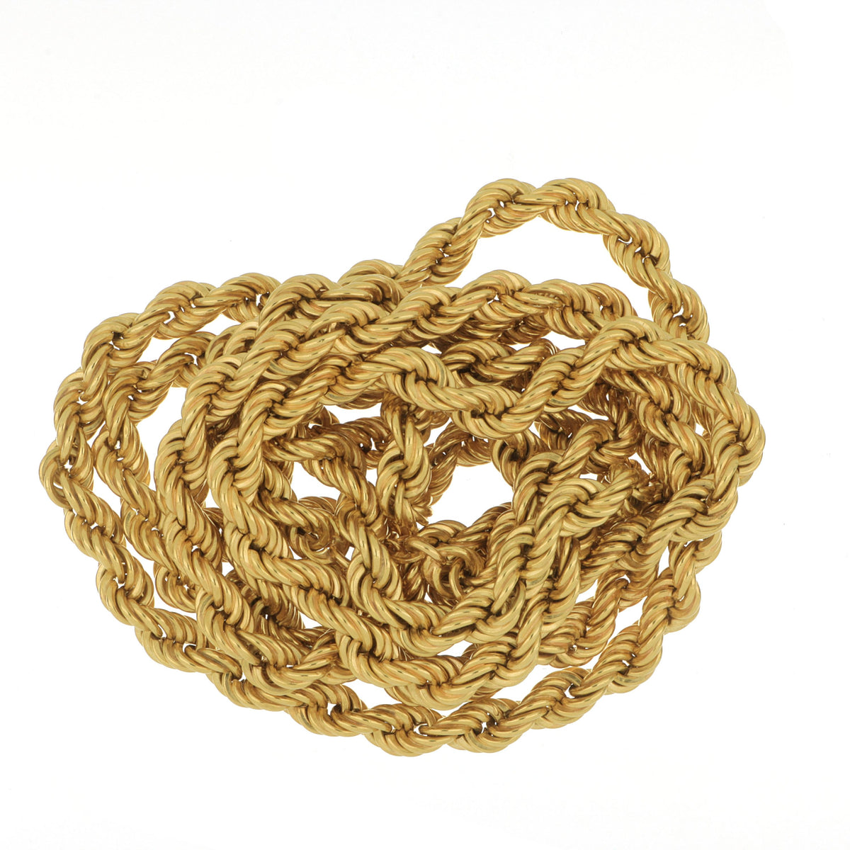 18k Yellow Gold Rope Chain