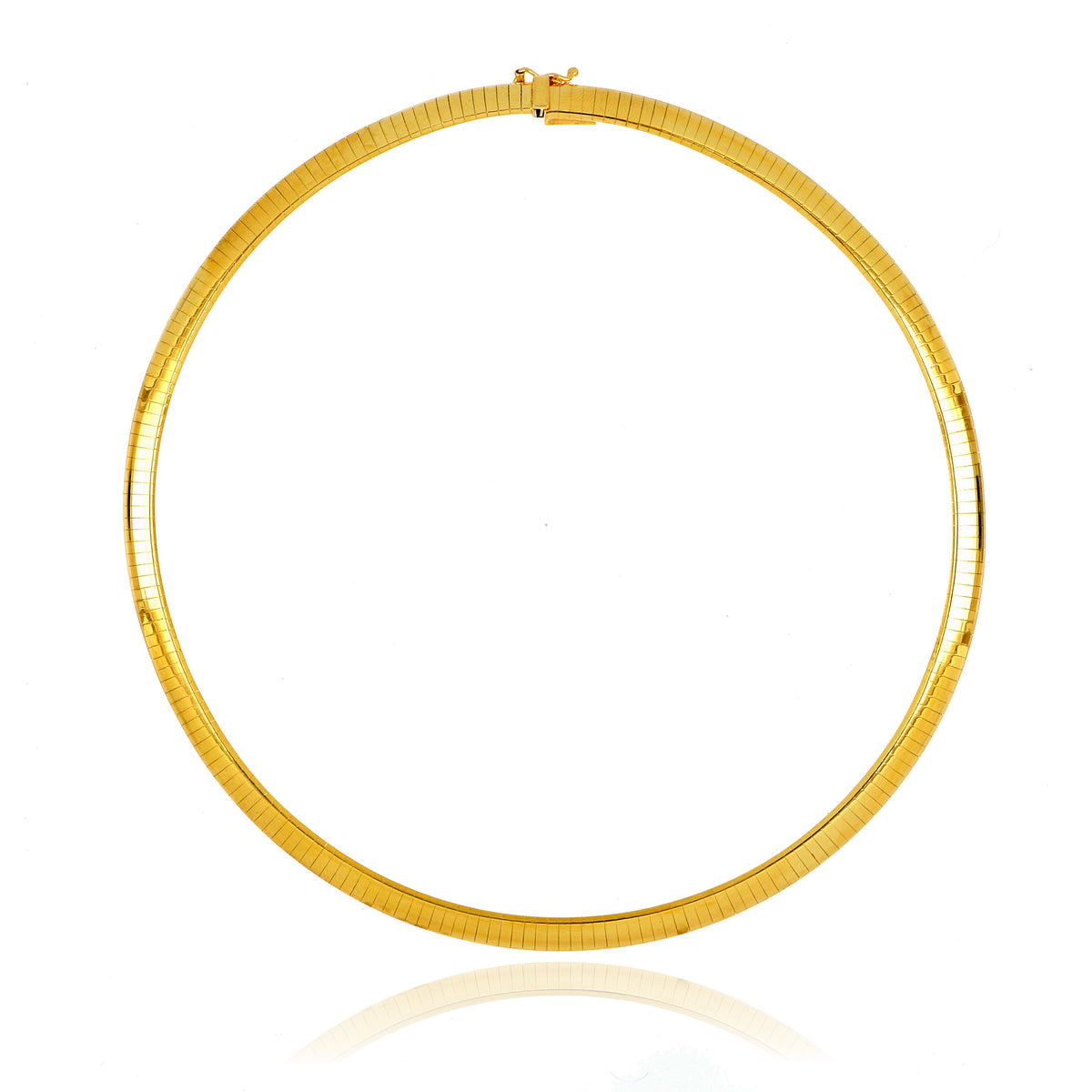 14k Yellow Gold Omega Chain