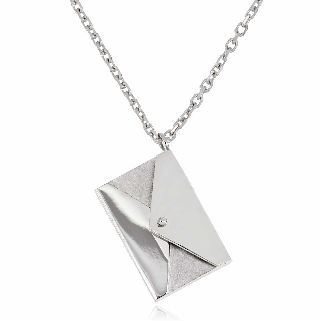 18k Love Letter Pendant - Charles Koll Jewelers