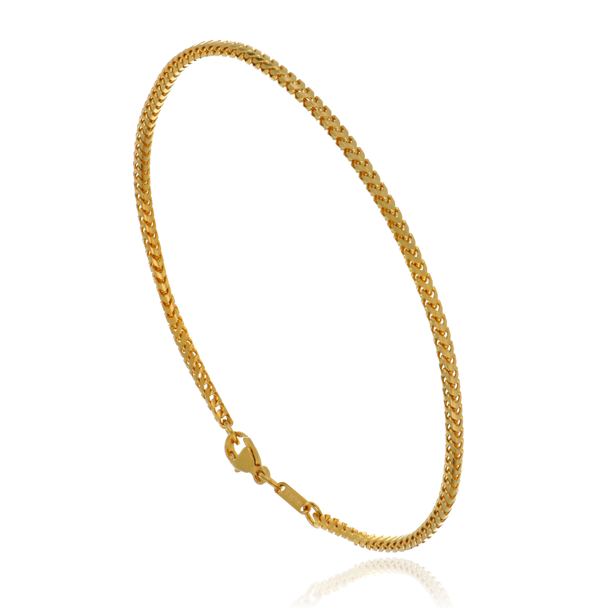18k Yellow Gold Franko Link Bracelet